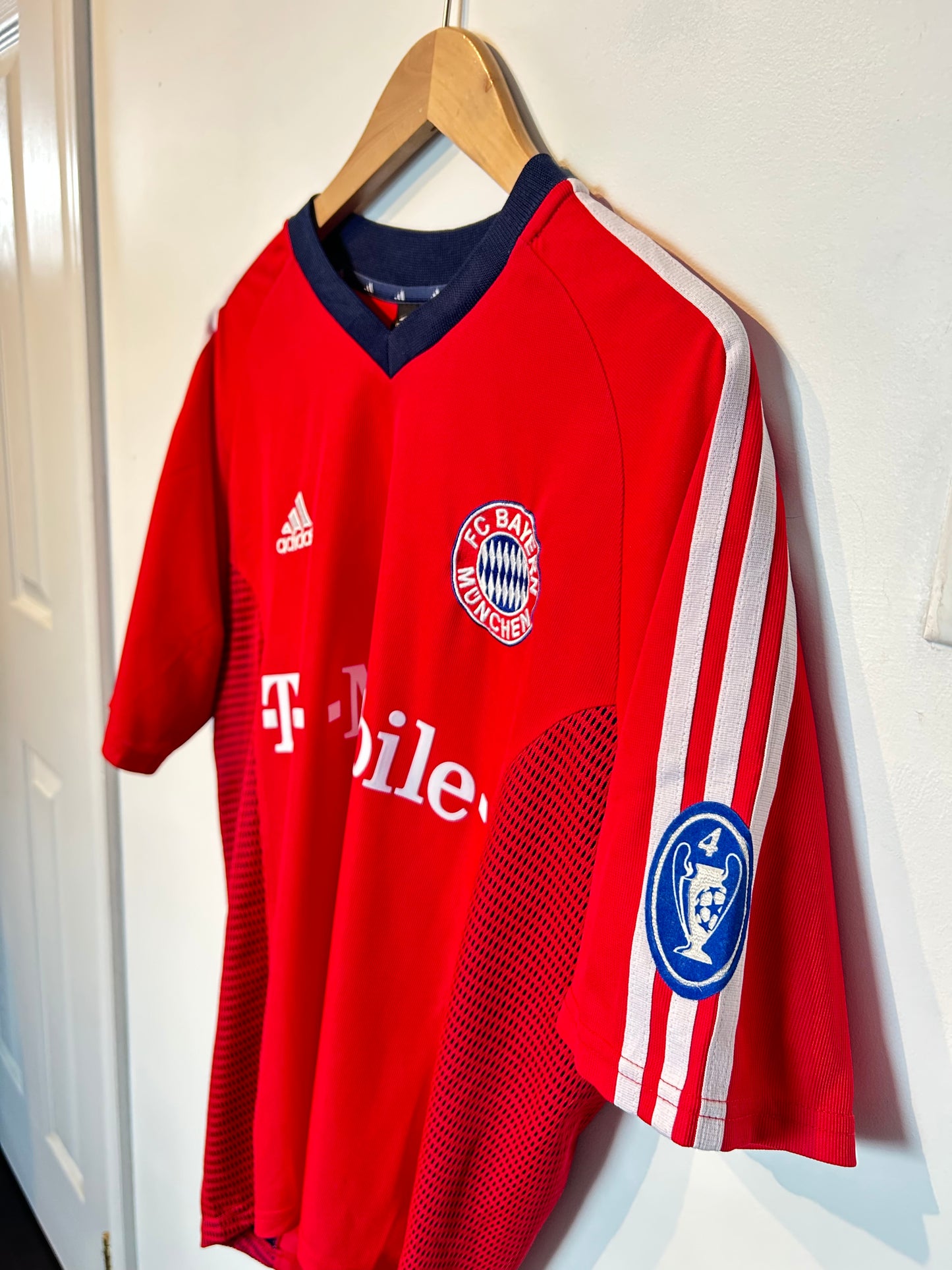 Bayern Munich 2002-03 European Home Shirt - Ballack #13 - M