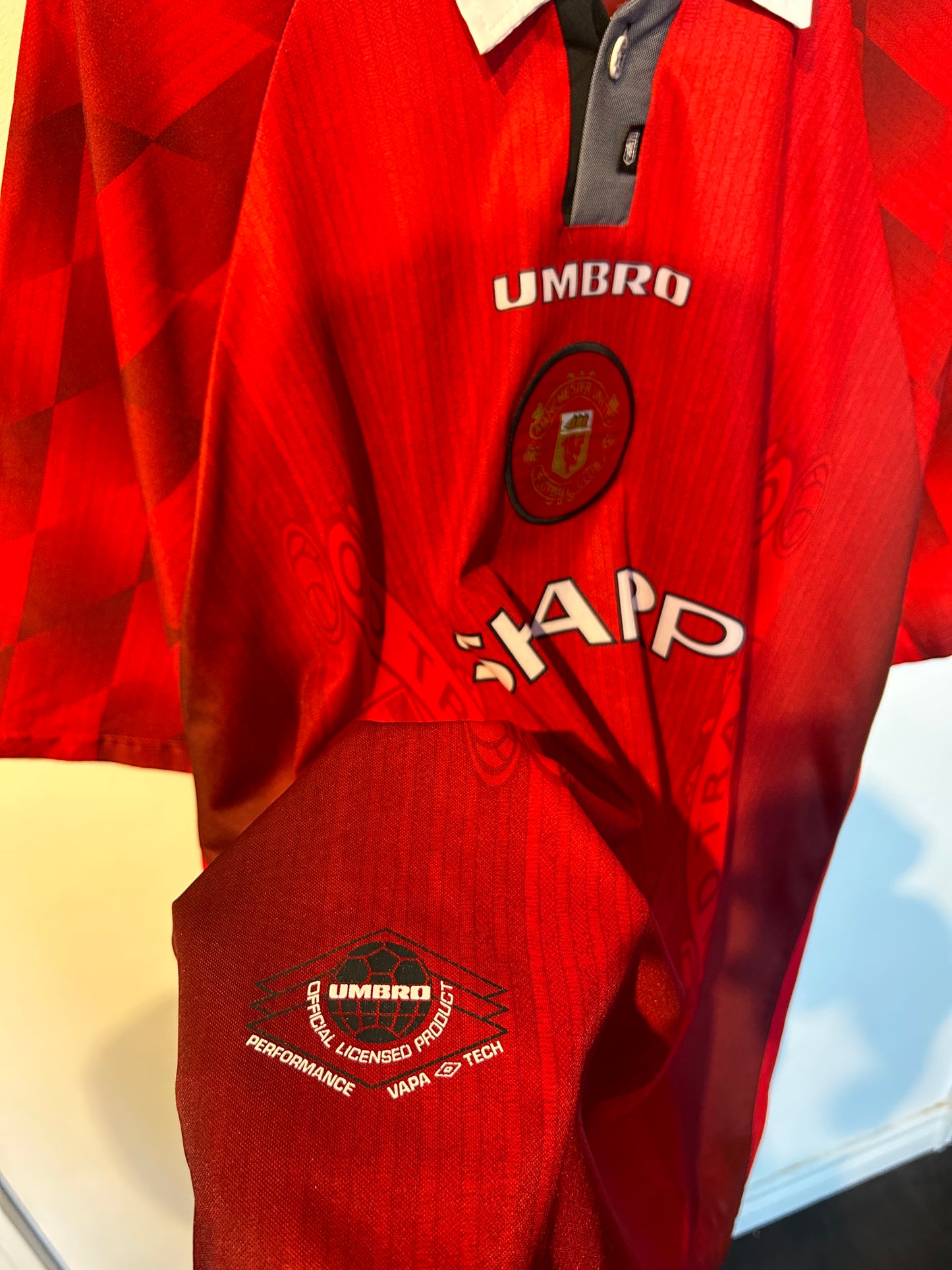 Manchester United 1996-98 Home Shirt - Beckham #10 - XXL