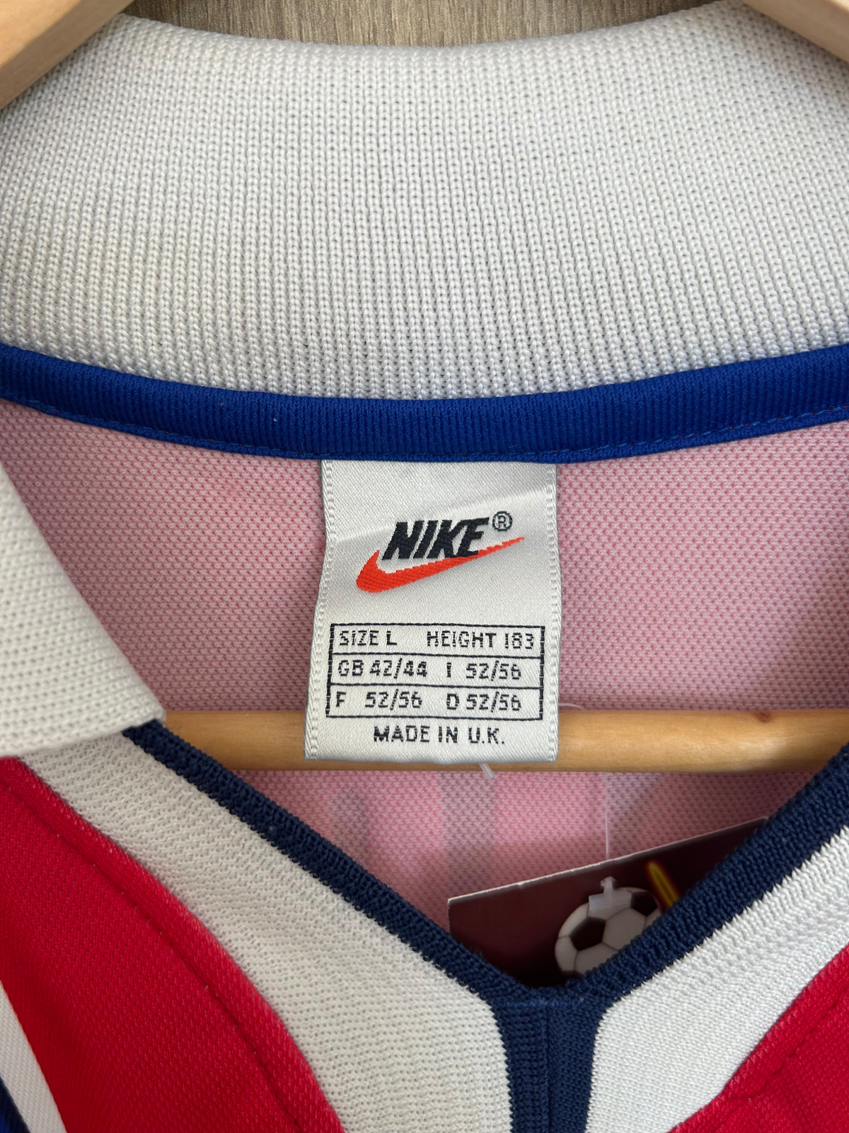 PSG 1997-98 Home Shirt - Simone #9 - L