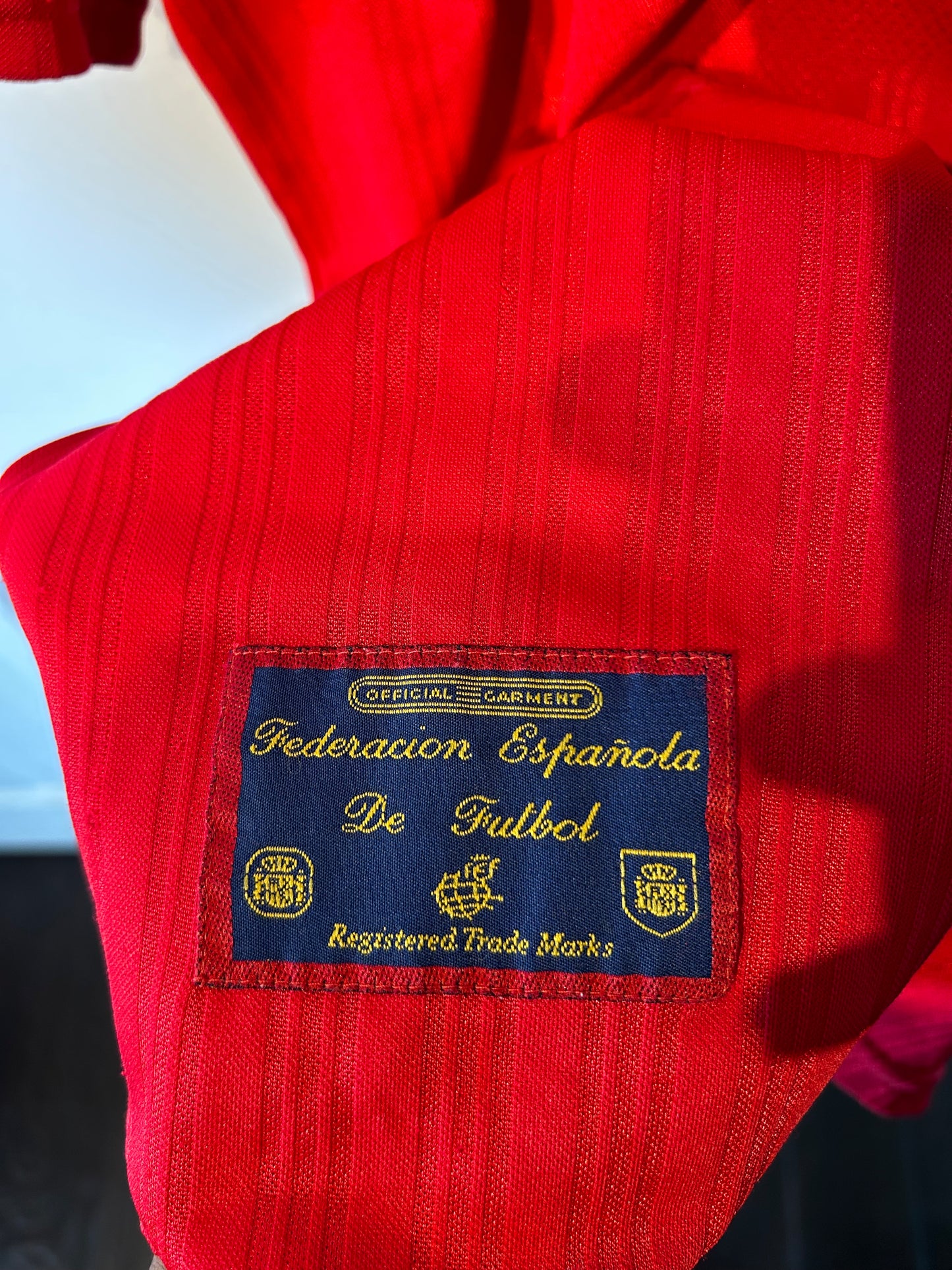 Spain 1996-98 Home Shirt - Guardiola #7 - M
