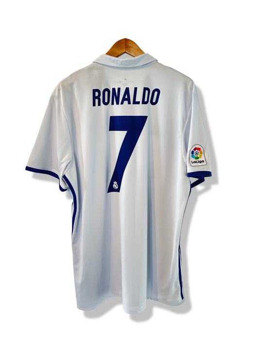 Real Madrid 2016-17 Home - Ronaldo #7 - XL