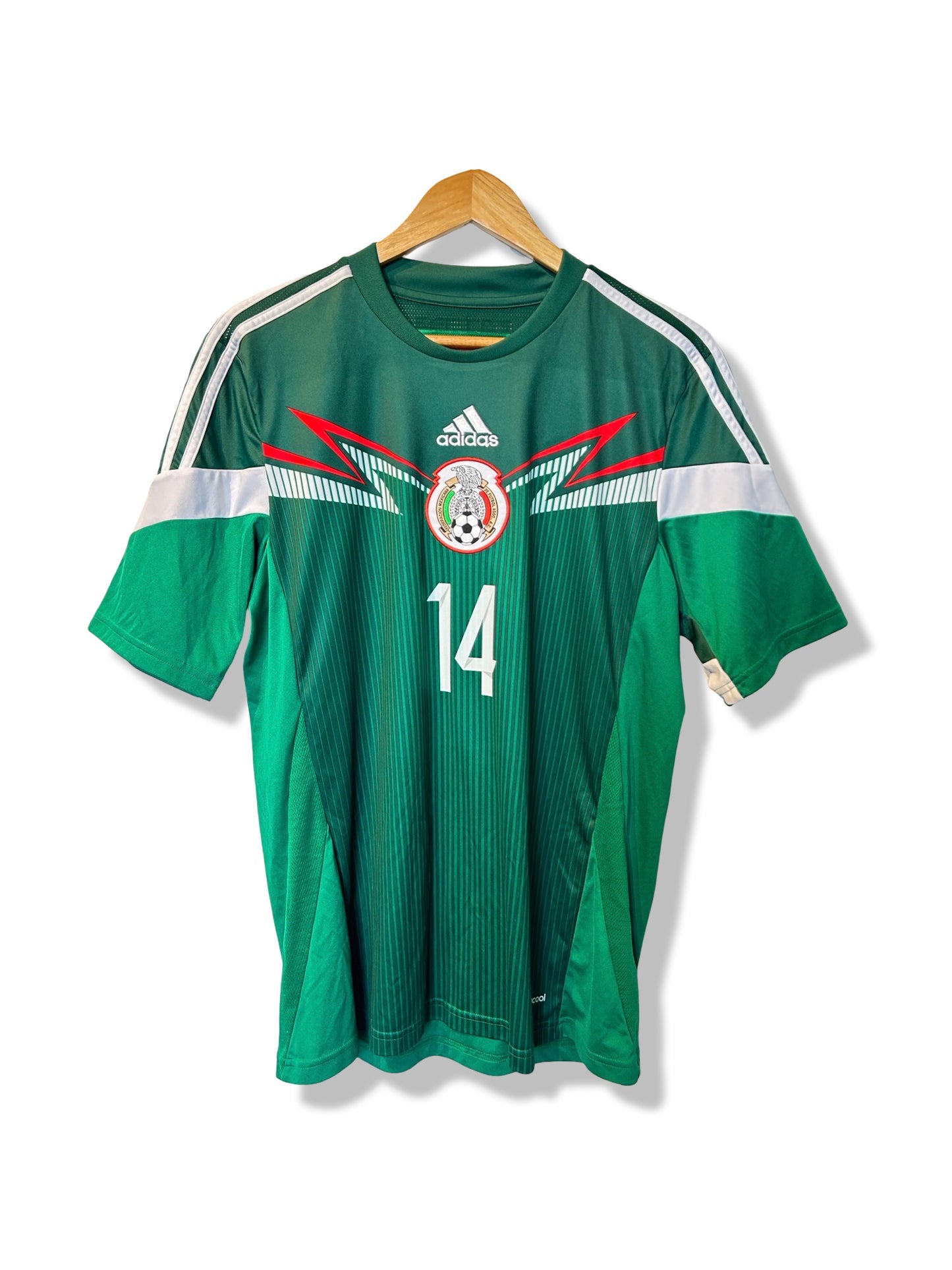 Mexico 2014-15 Home Shirt - J. Hernandez #14 - M