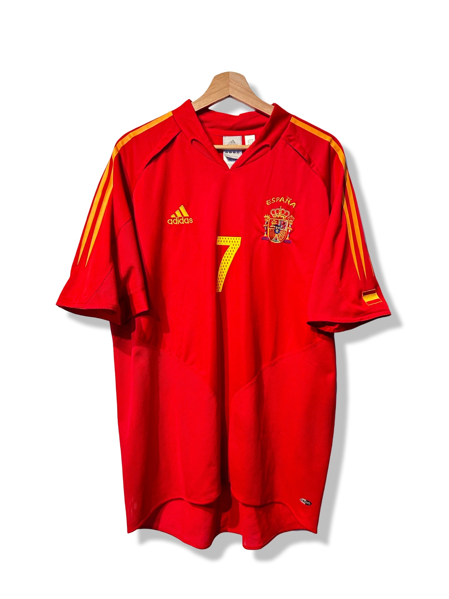 Spain 2004-06 Home Shirt - Raul - L