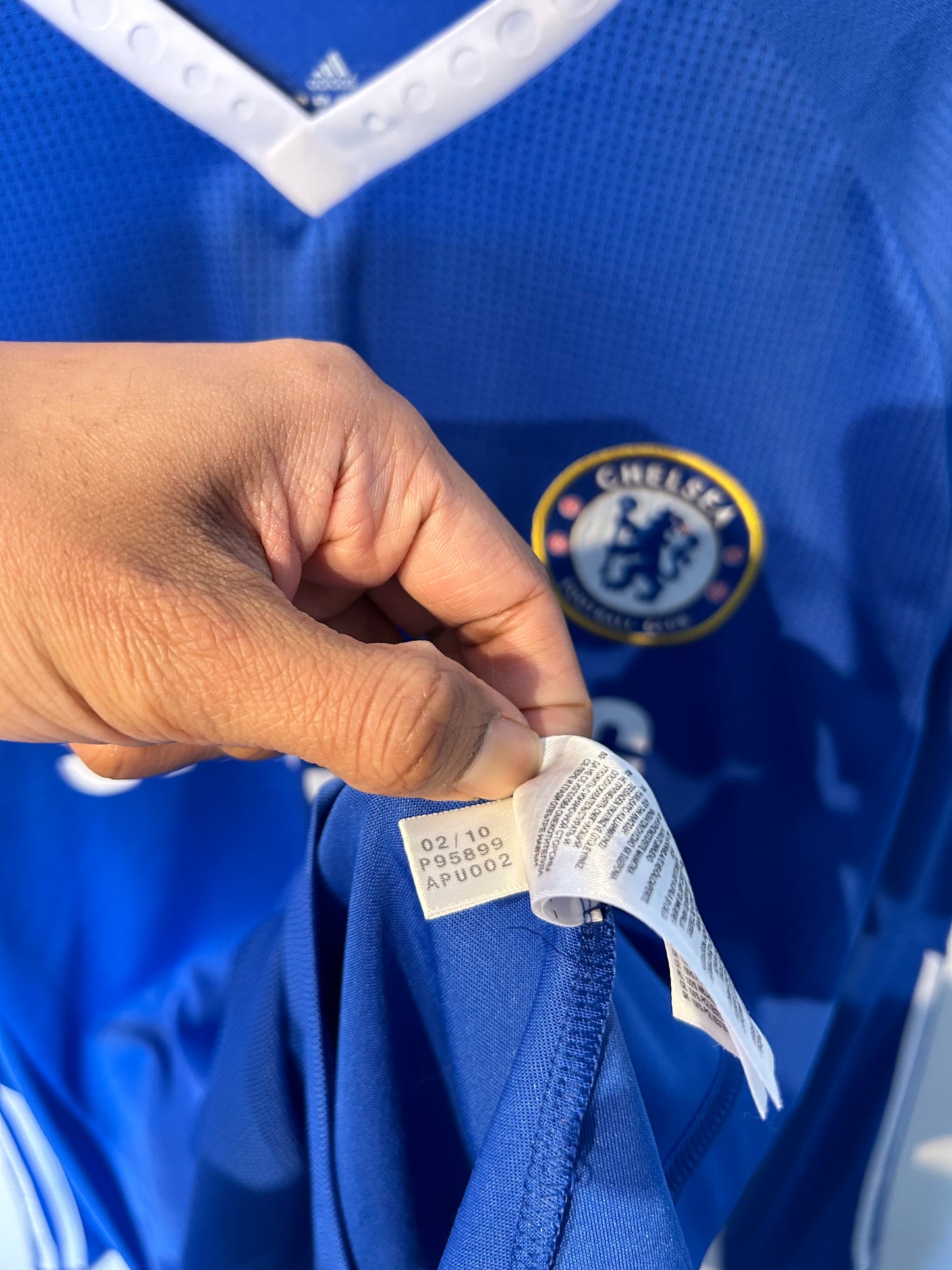 Chelsea 2010-11 Home Shirt L/S - Lampard #8 - M