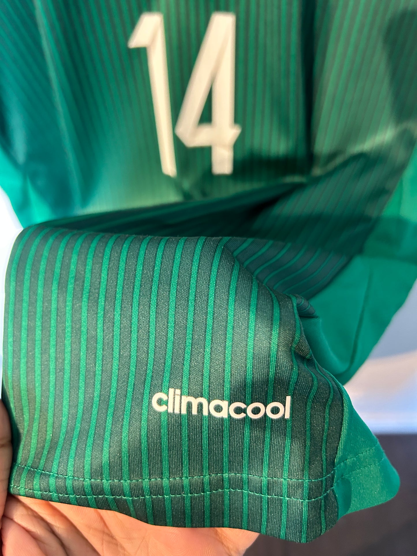 Mexico 2014-15 Home Shirt - J. Hernandez #14 - M