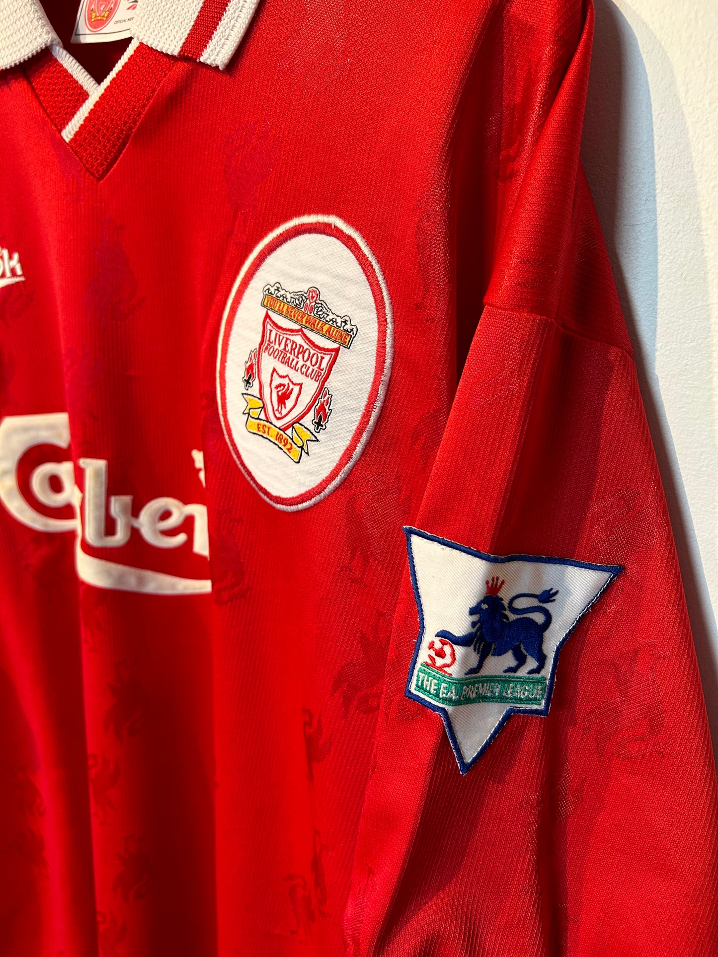 Liverpool 1996-98 Home Shirt - Fowler #9 - L