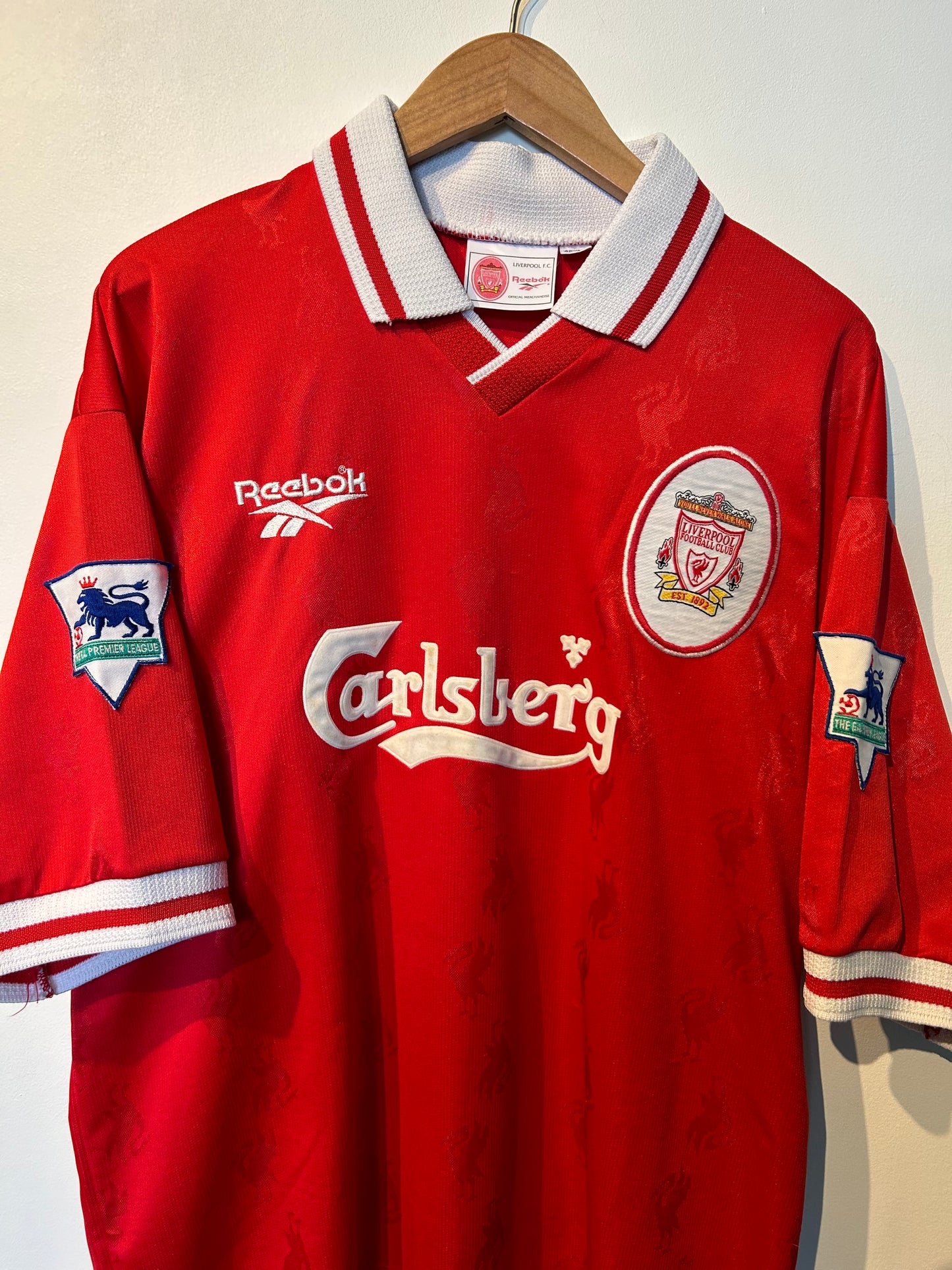 Liverpool 1996-98 Home Shirt - Fowler #9 - L