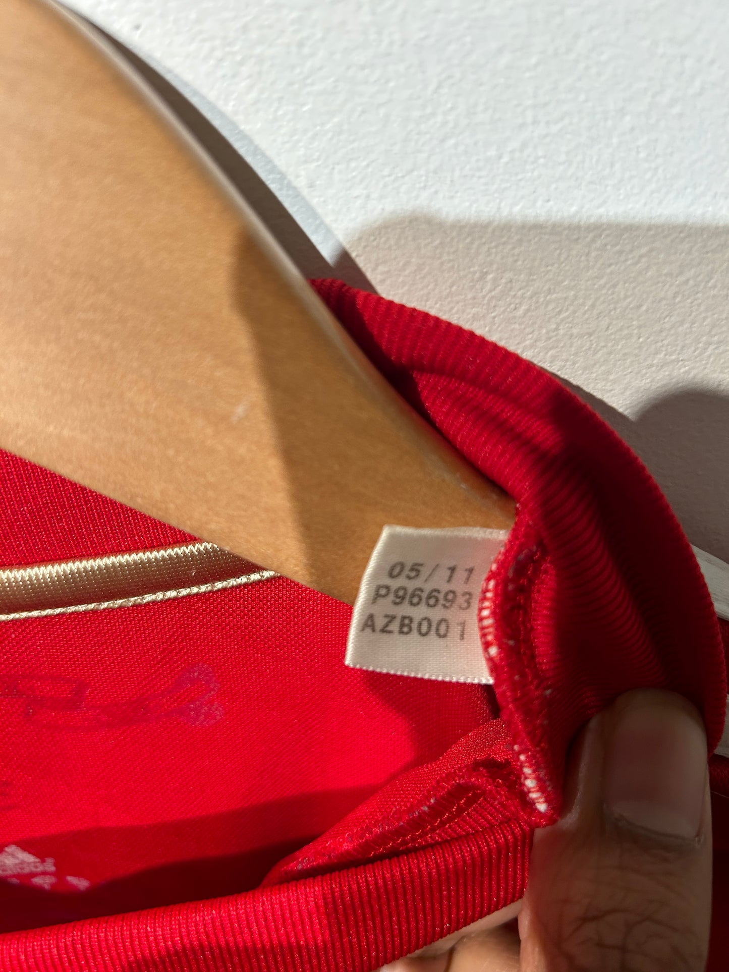 Liverpool 2010-12 Home Shirt L/S - Suarez #7 - S