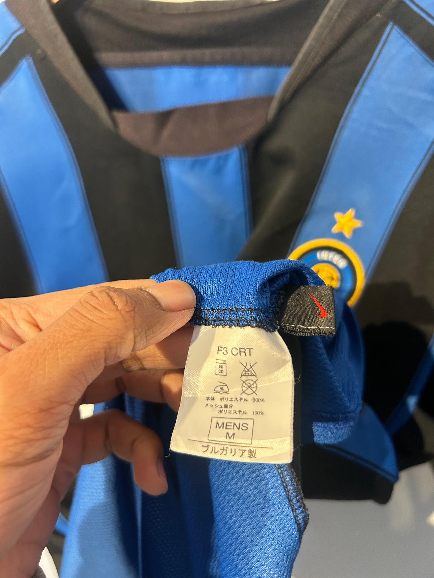 Inter Milan 2003-04 Home Shirt - Adriano #10 - M