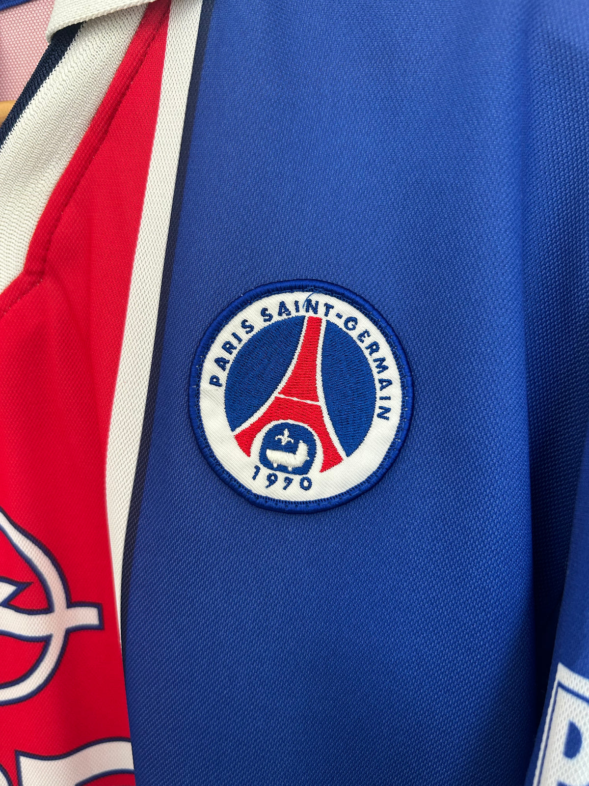 PSG 1997-98 Home Shirt - Simone #9 - L