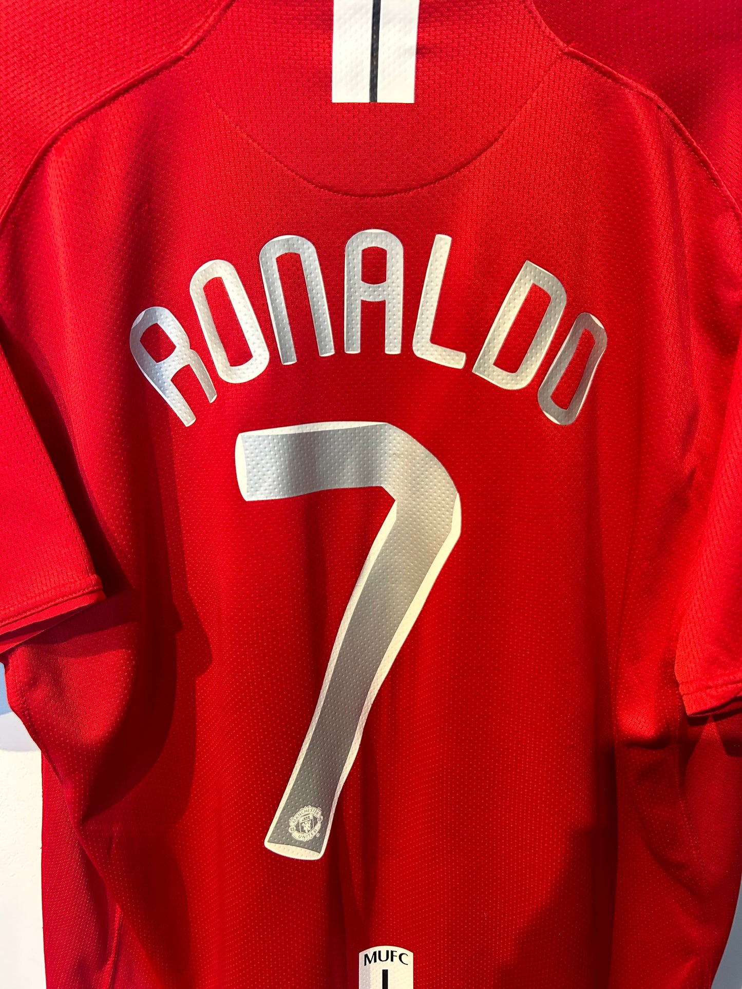 Manchester United 2007-09 Home Shirt - Ronaldo #7 - XL