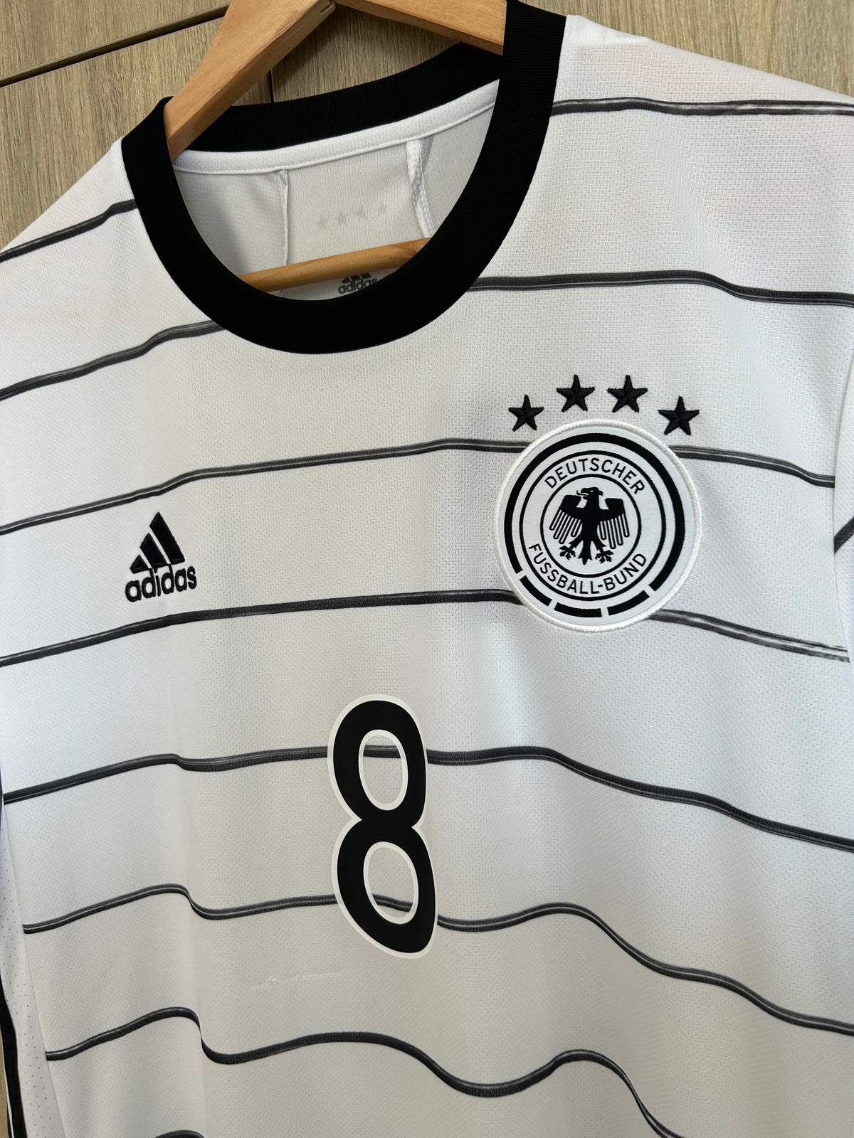 Germany 2020-21 Home Shirt - Kroos #8 - M