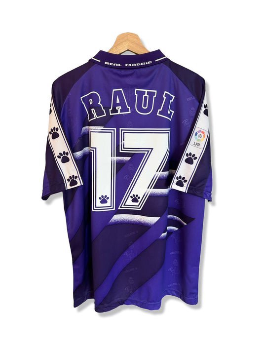 Real Madrid 1994-96 Away Shirt - Raul #17 - L