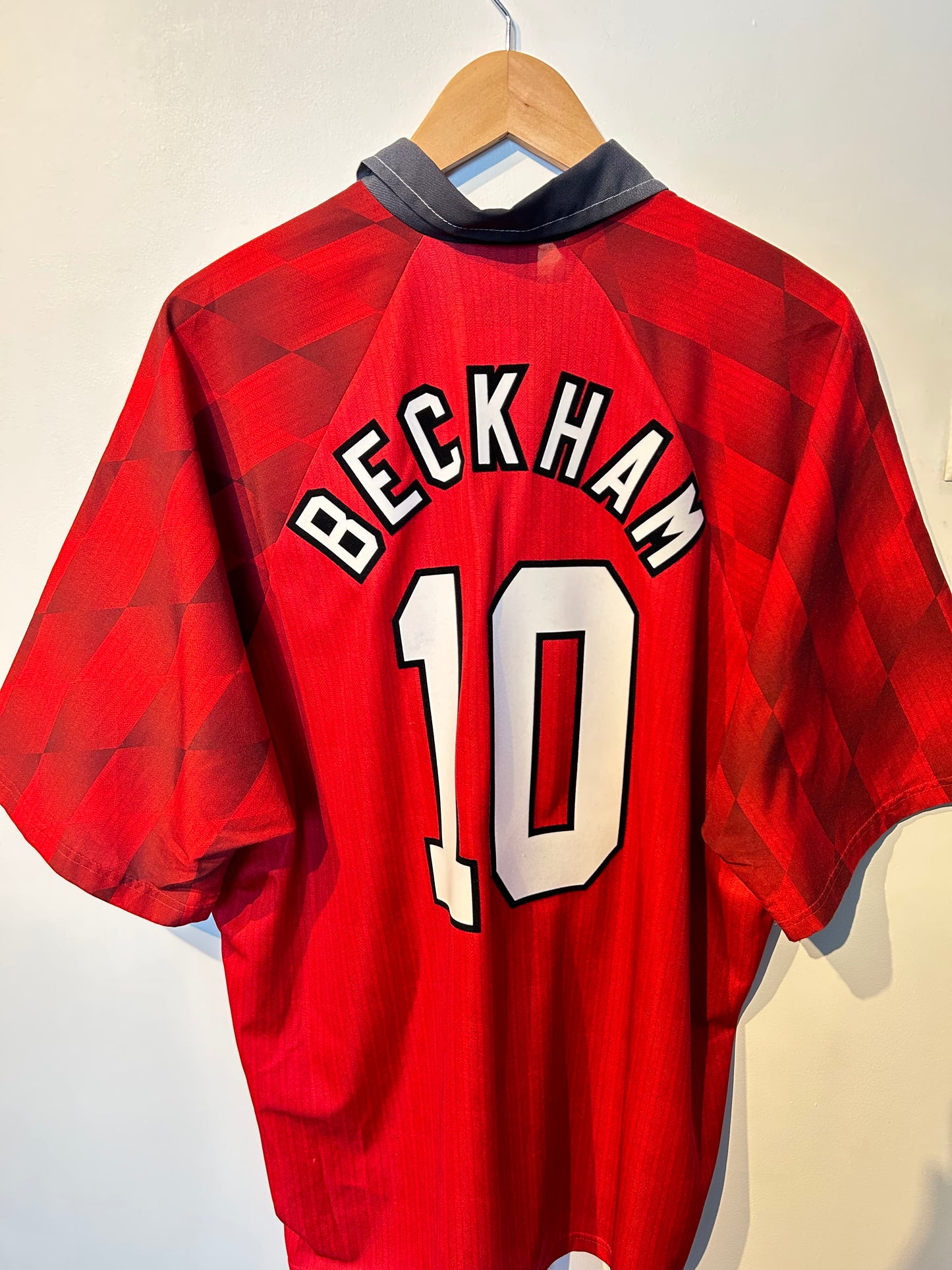 Manchester United 1996-98 Home Shirt - Beckham #10 - XXL