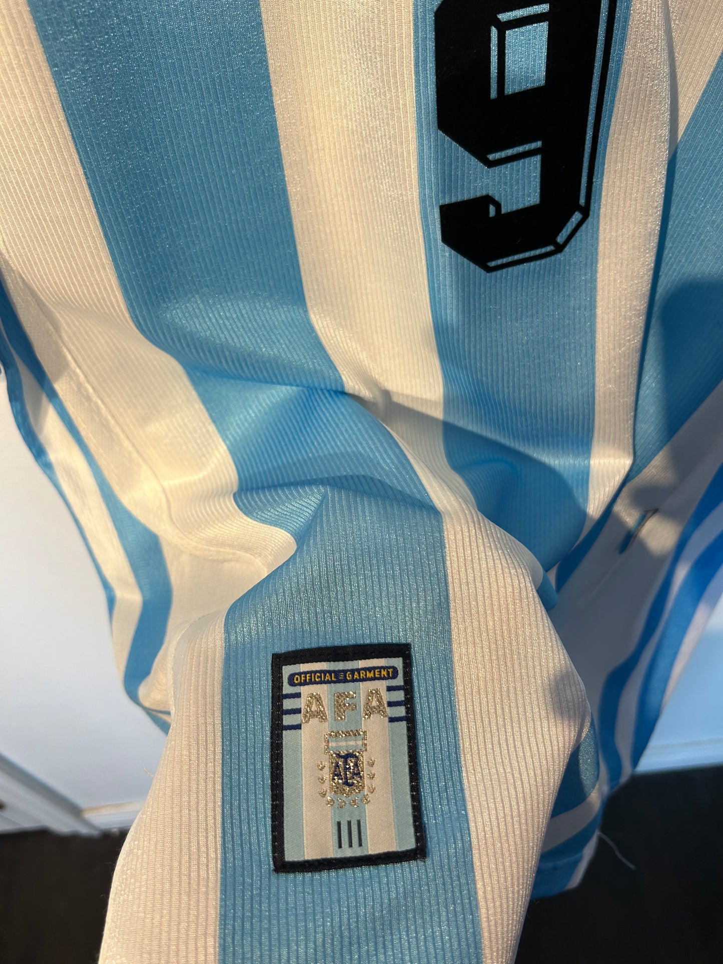 Argentina 1998-99 Home Shirt - Batistuta #9 - XL