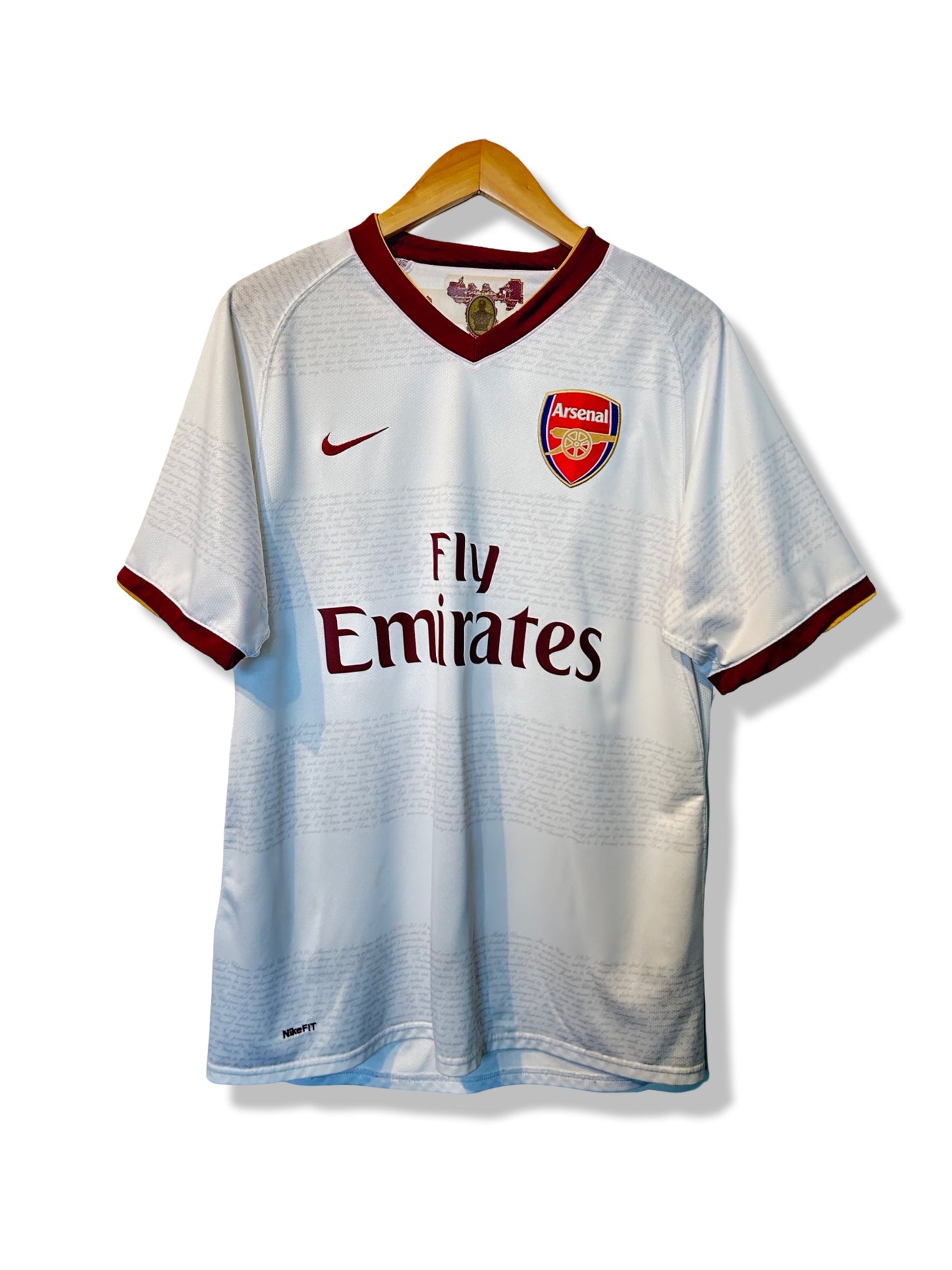 Arsenal 2007-08 Away Shirt - Fabregas #4 - M