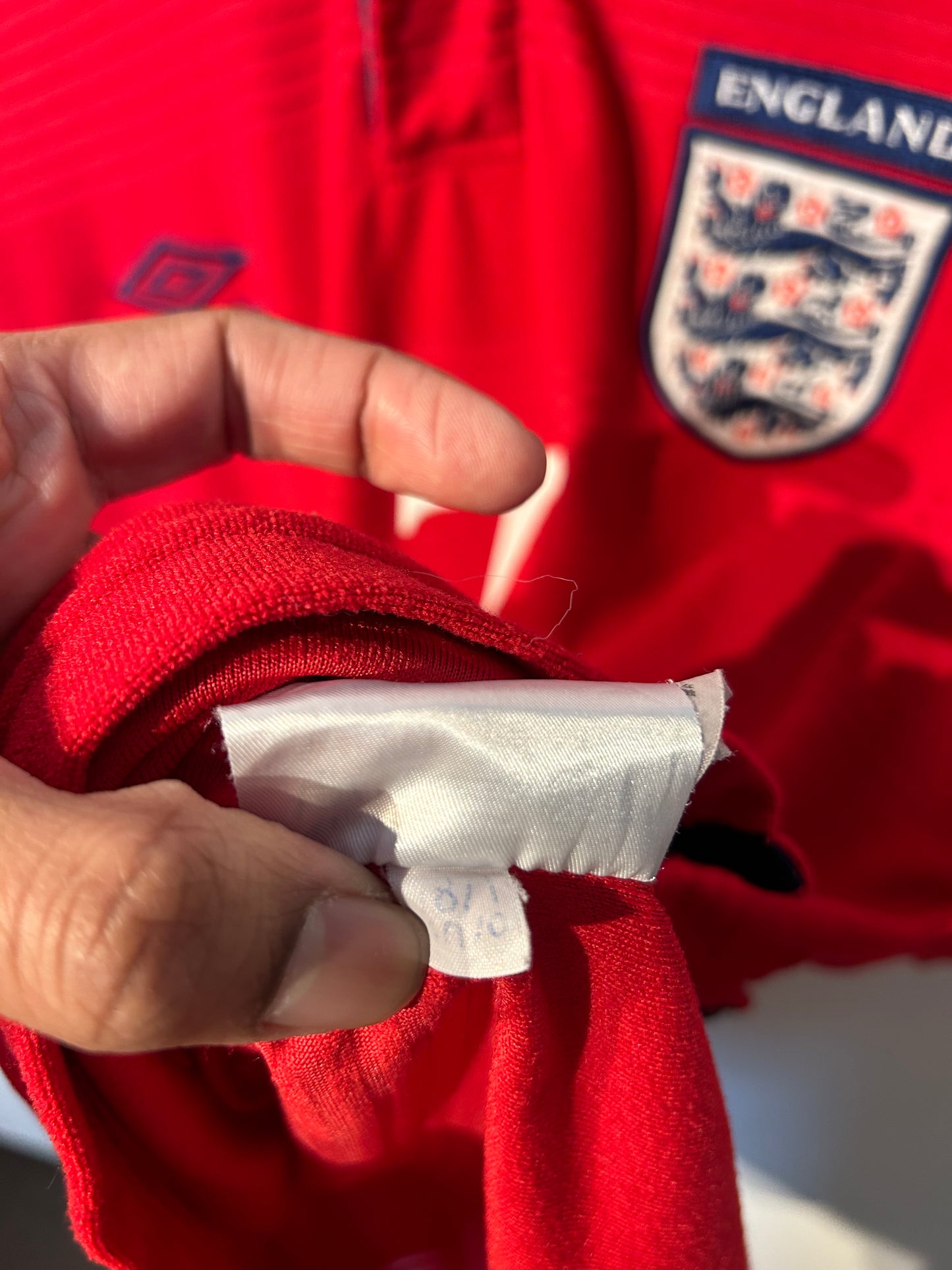 England 1999-01 Away Shirt - Beckham #7 - M