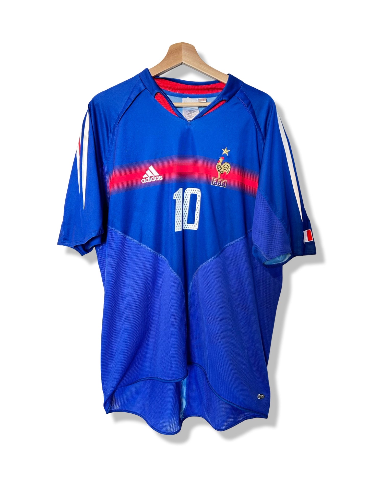 France 2004-06 Home Shirt - Zidane #10 - XL