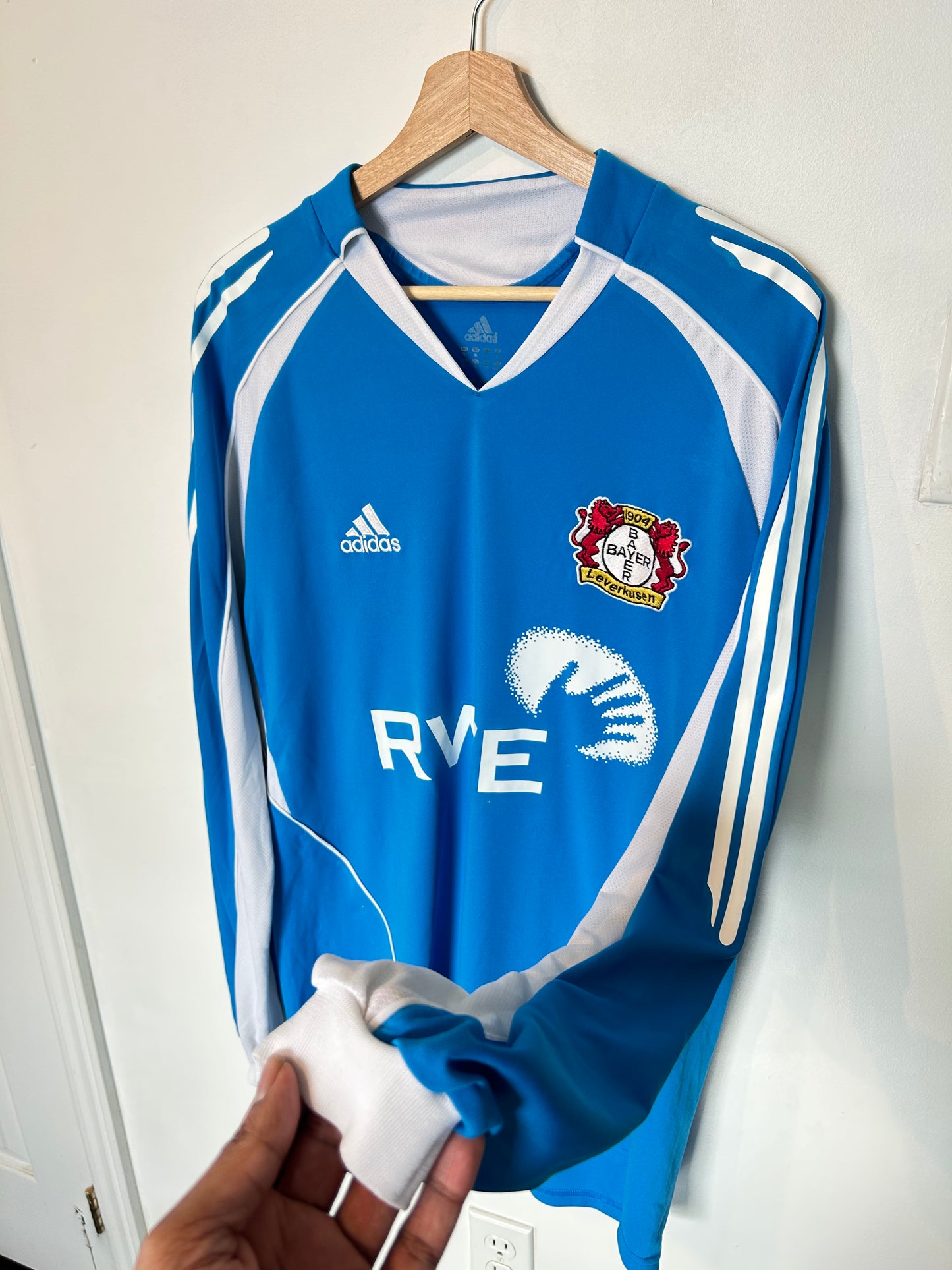 Bayer Leverkusen 2005-06 Away Shirt L/S - Berbatov #9 - XL