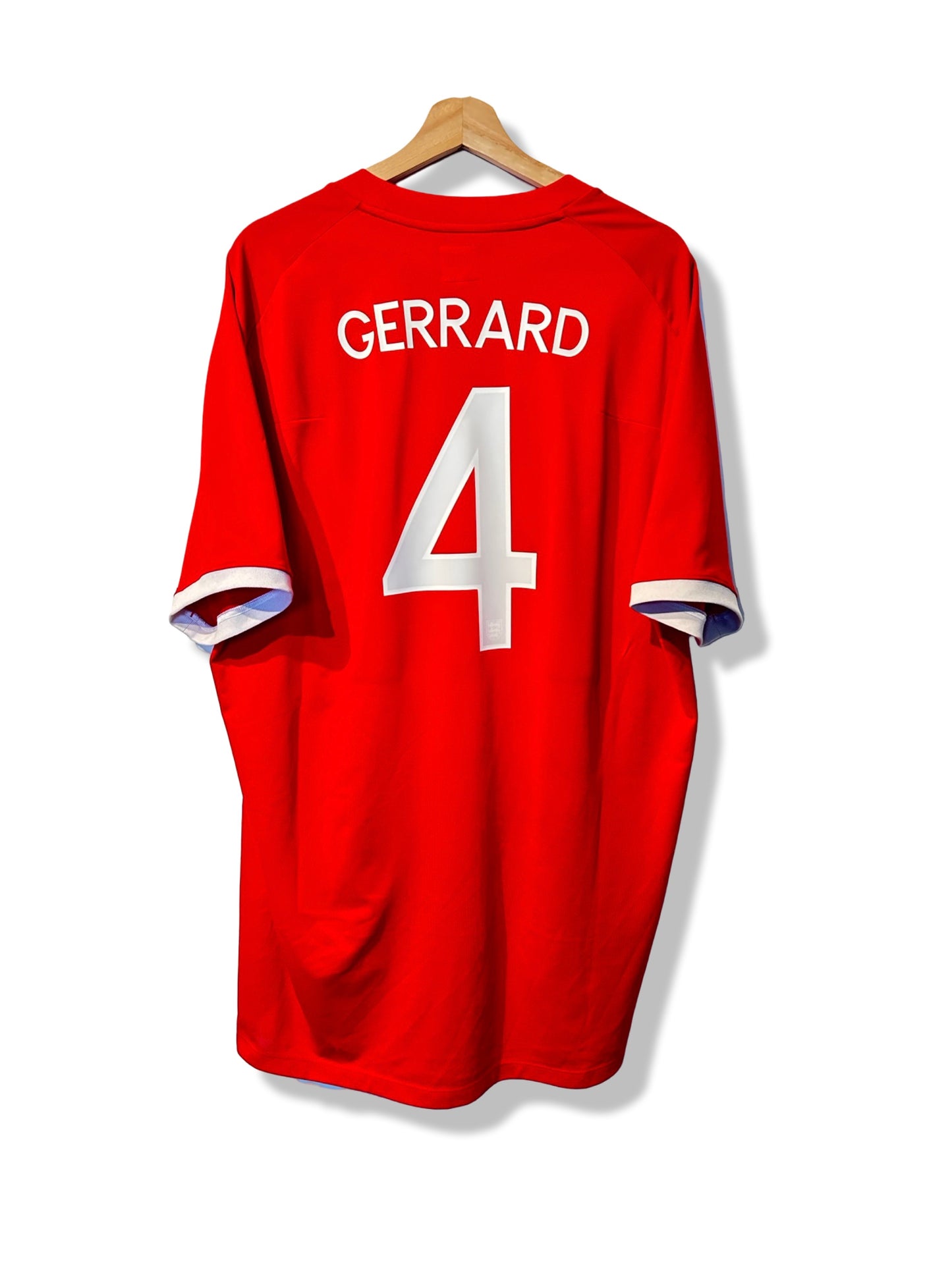 England 2010-11 Away Shirt - Gerrard #4 - L