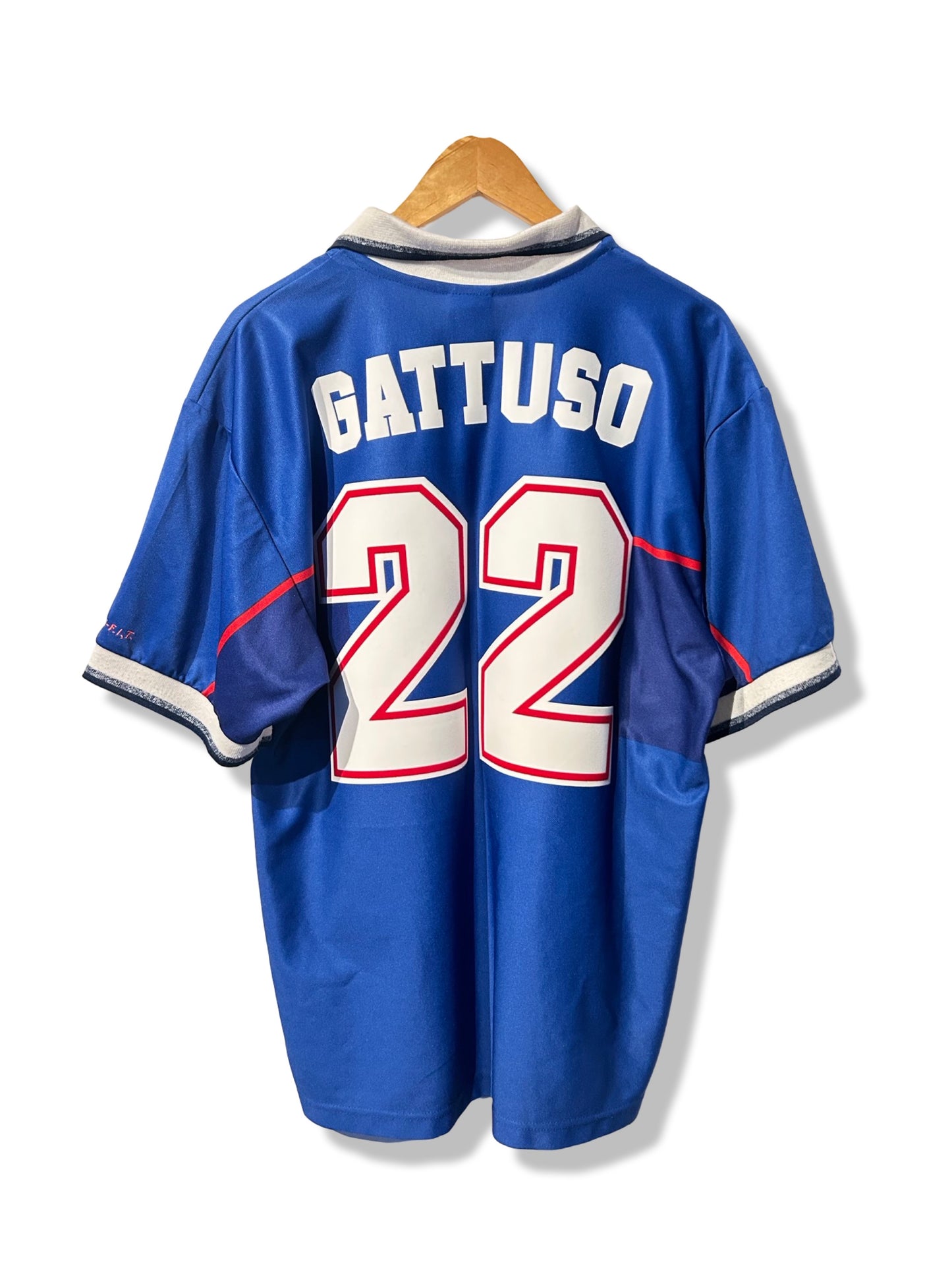 Rangers 1997-99 Home Shirt - Gattuso #22 - L