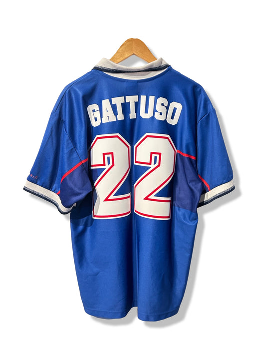 Rangers 1997-99 Home Shirt - Gattuso #22 - L