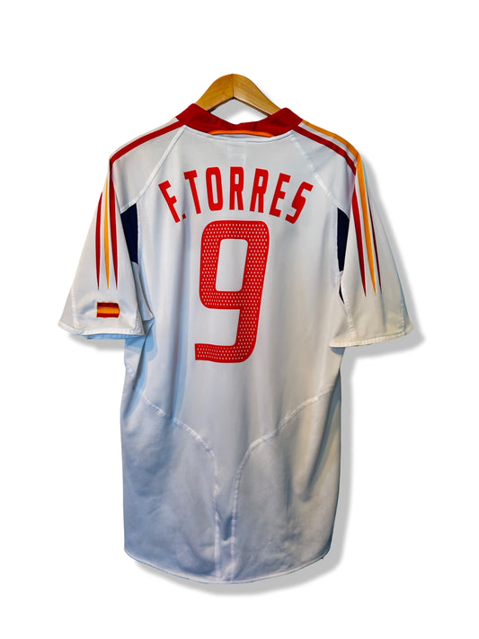 Spain 2004-06 Away Shirt - Torres #9 - L