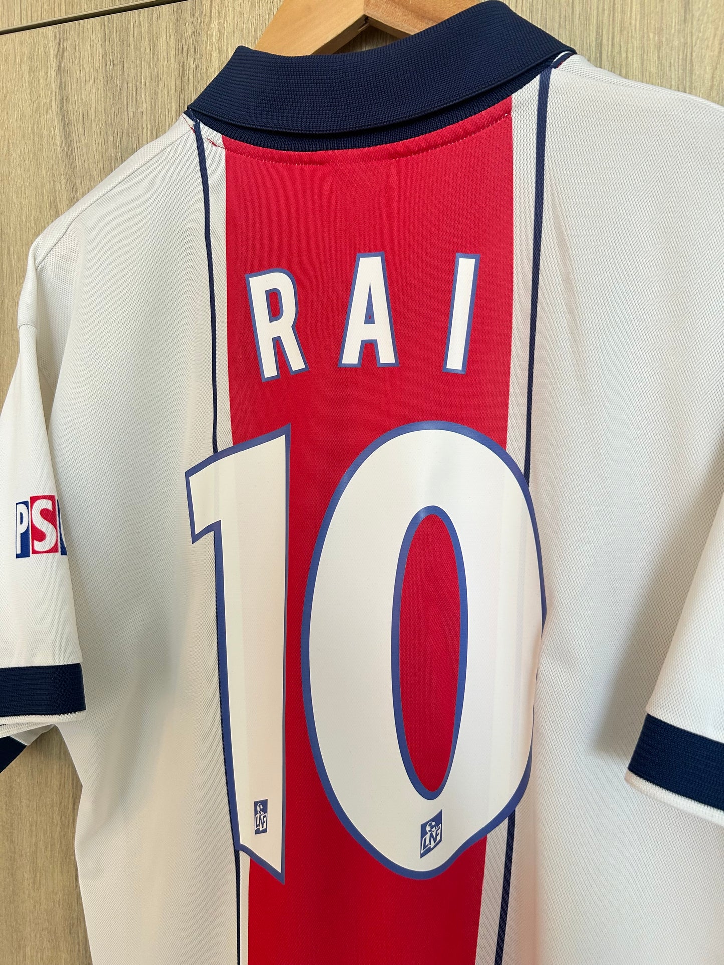 PSG 1997-98 Away Shirt - Rai #10 - L