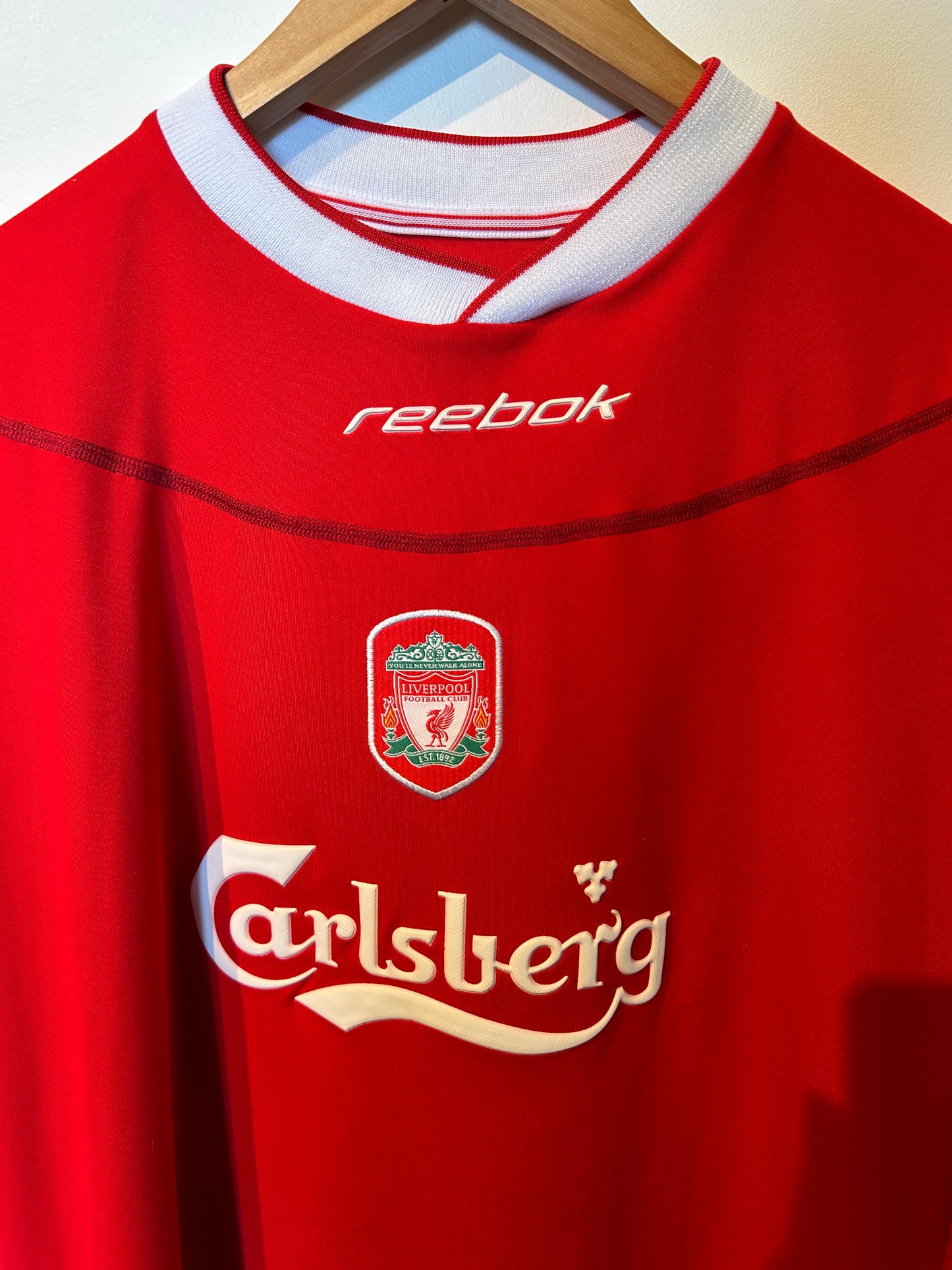Liverpool 2003-04 Home Shirt - Gerrard #17 - XL
