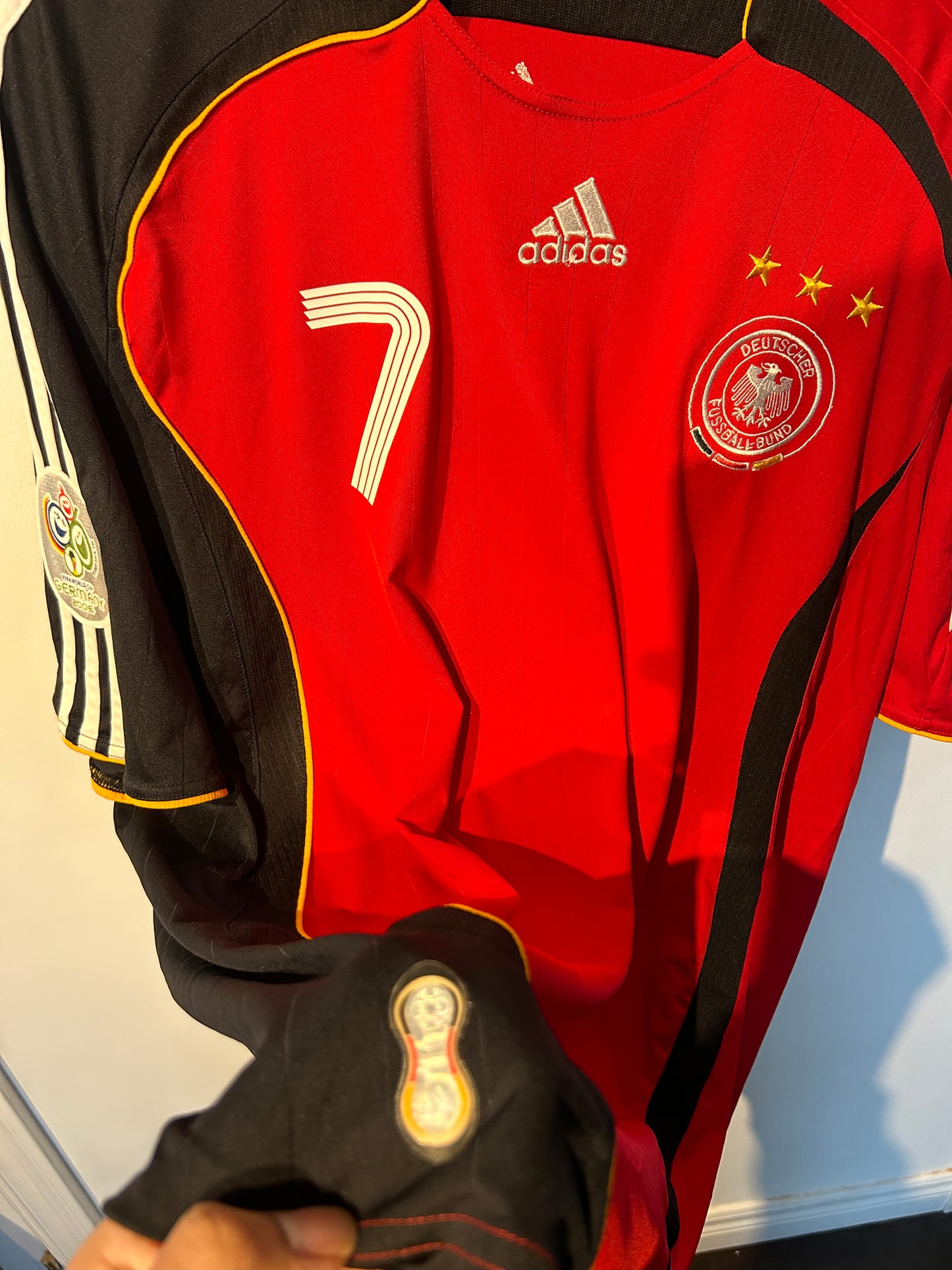 Germany 2006-08 Away Shirt - Schweinsteiger #7 - XL