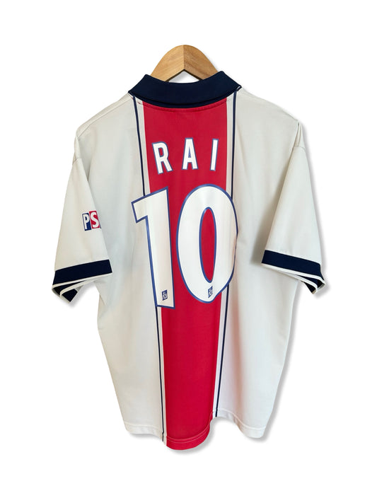 PSG 1997-98 Away Shirt - Rai #10 - L