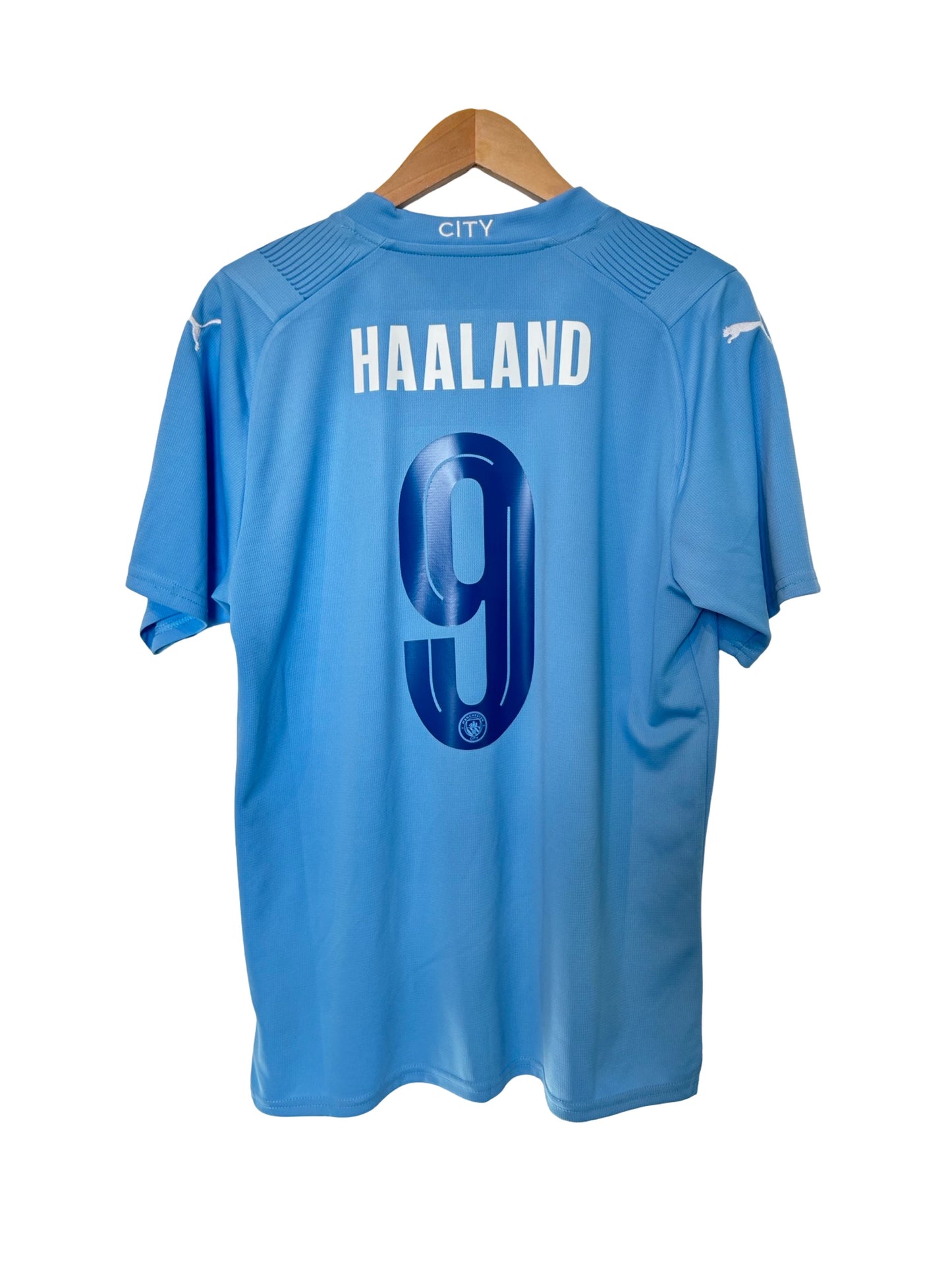 Manchester City 2023-24 Home Shirt - Haaland #9 - M