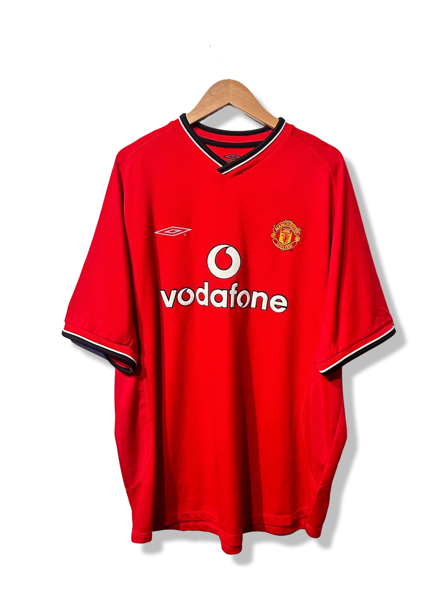 Manchester United 2000-02 Home Shirt - Beckham #7 - XL