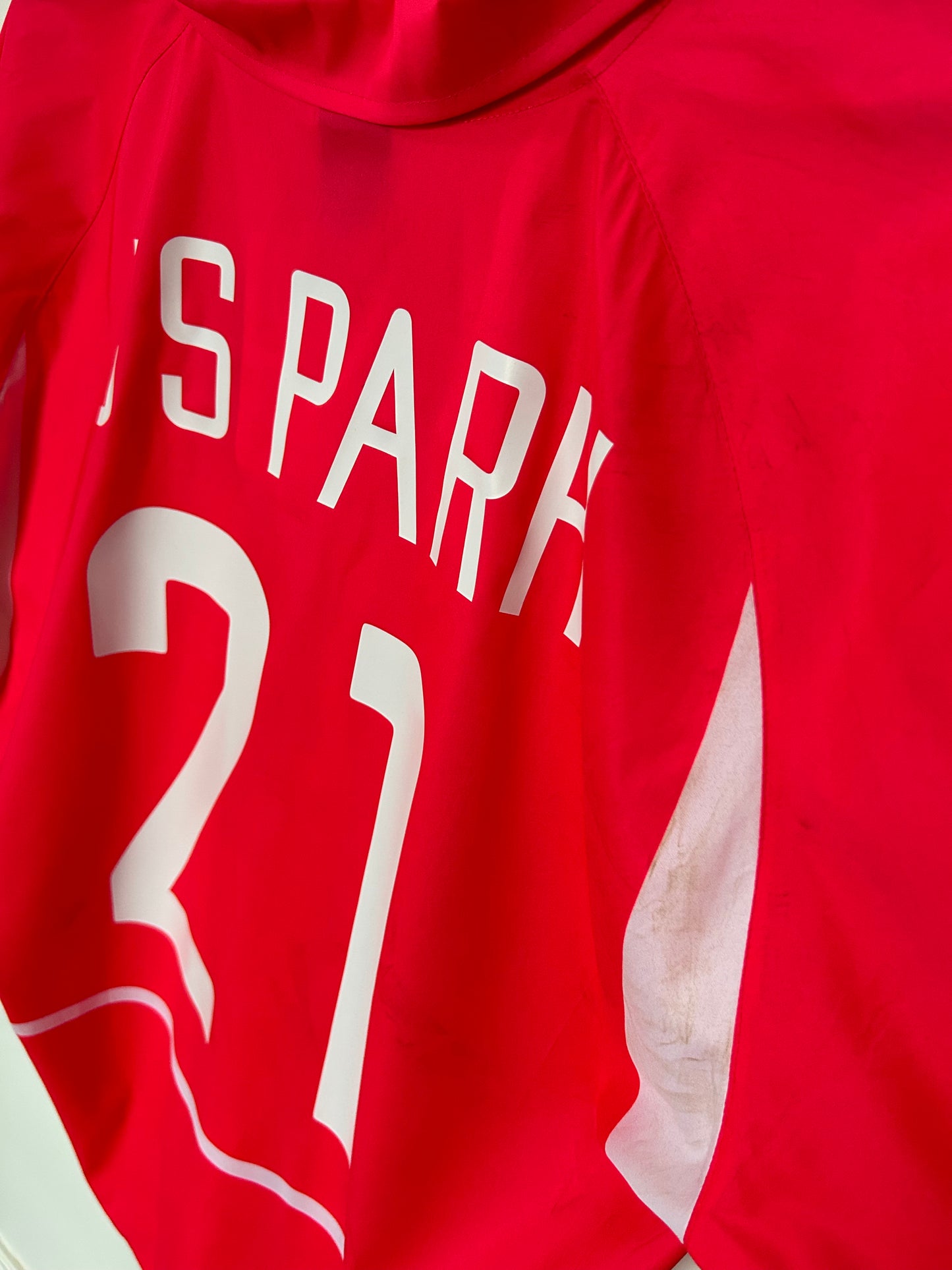 South Korea 2002-03 Home Shirt - J.S. Park #21 - XXL