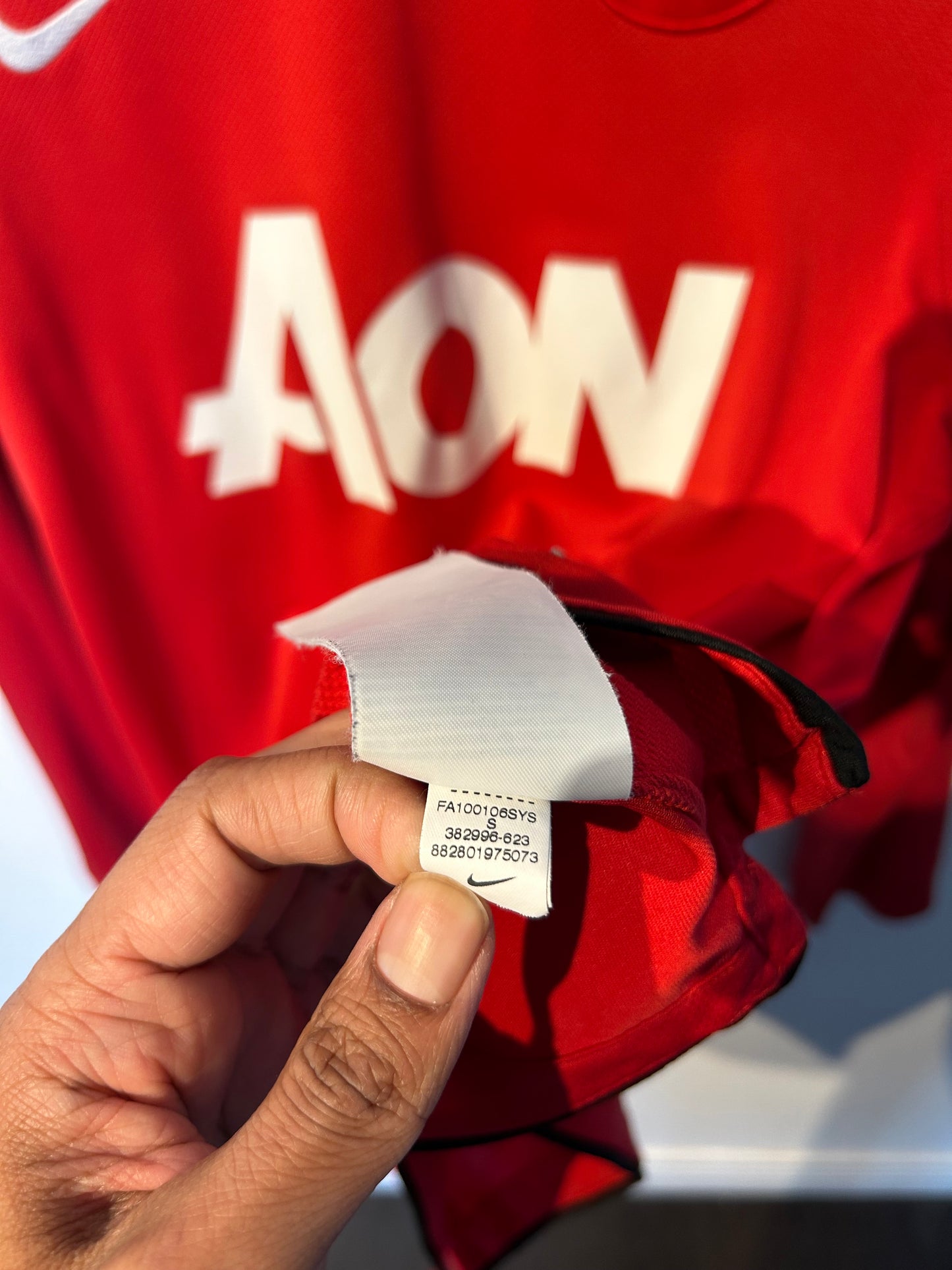 Manchester United 2010-11 Home Shirt L/S - Chicharito #14 - S