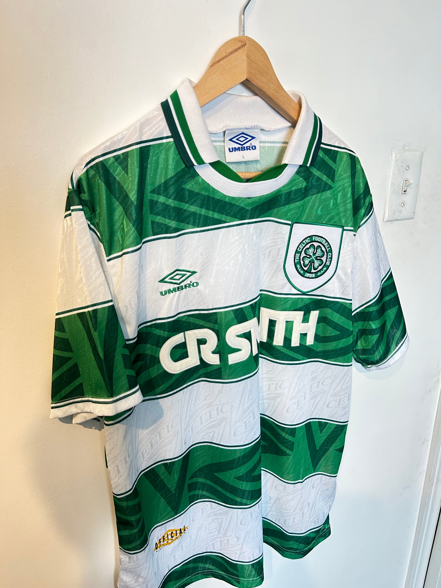 Celtic 1993-95 Home Shirt - L