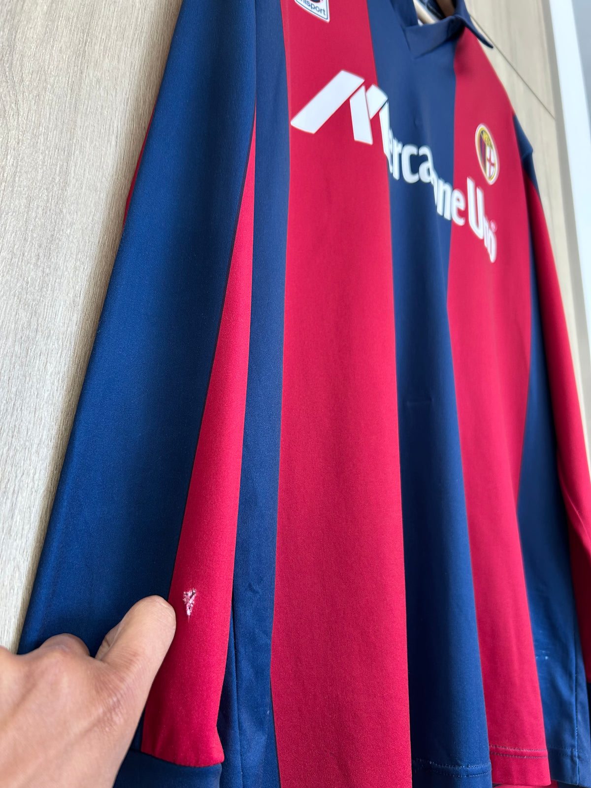 Bologna 1989-90 Home Shirt L/S - L