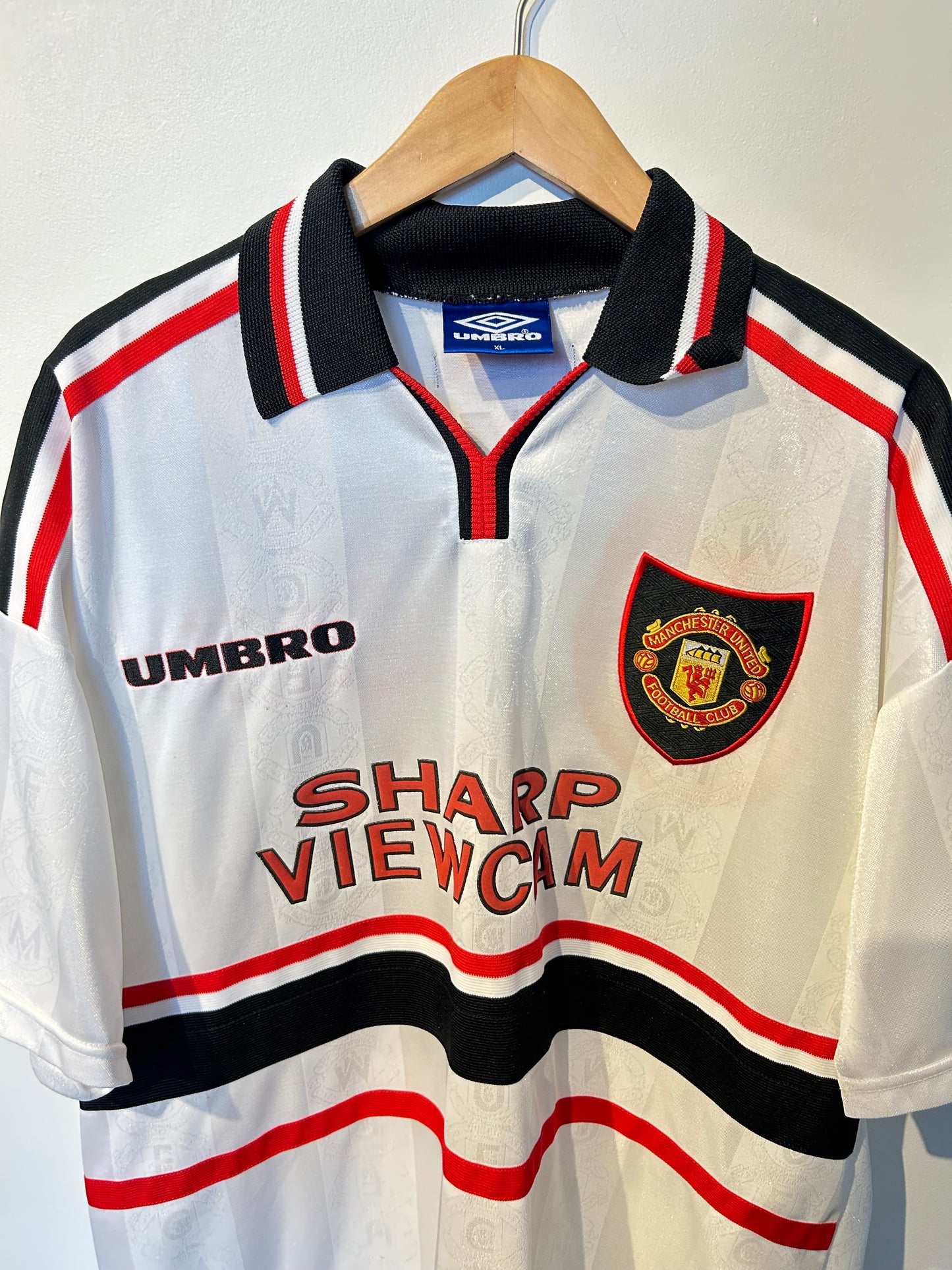Manchester United 1997-99 Away Shirt - Solskjaer #20 - XL