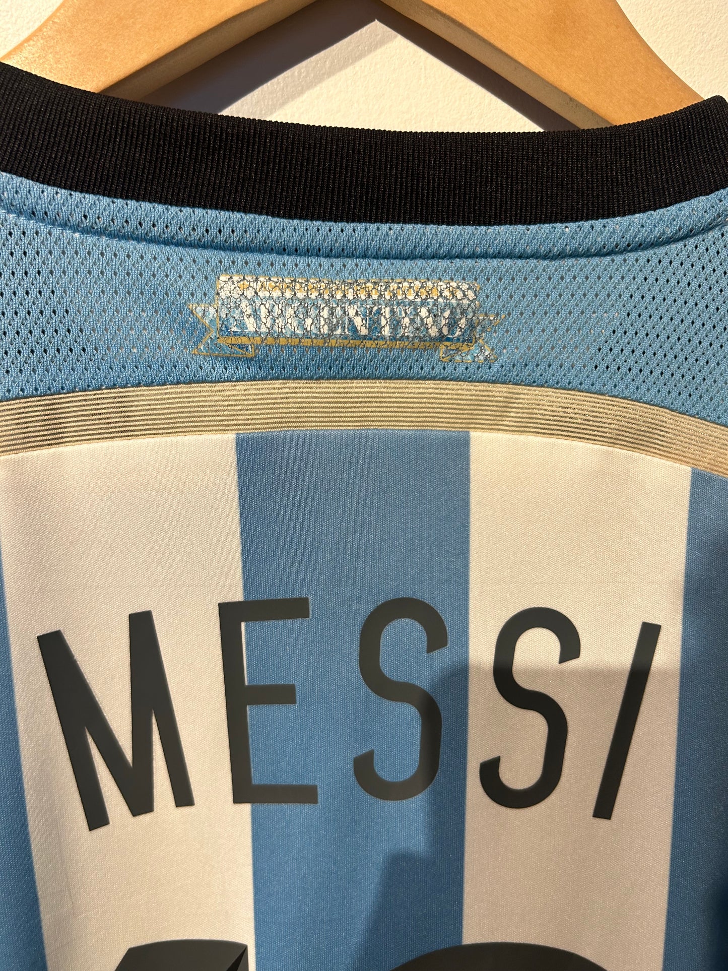 Argentina 2013-15 Home Shirt - Messi #10 - M