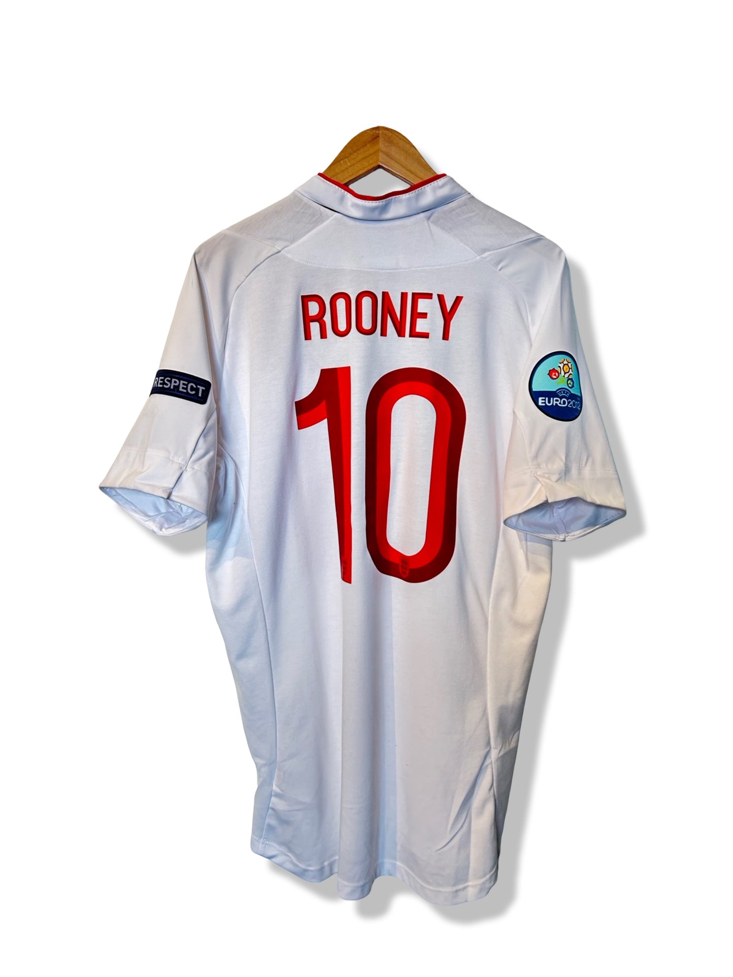 England 2012-13 Home Shirt - Rooney #10 - L