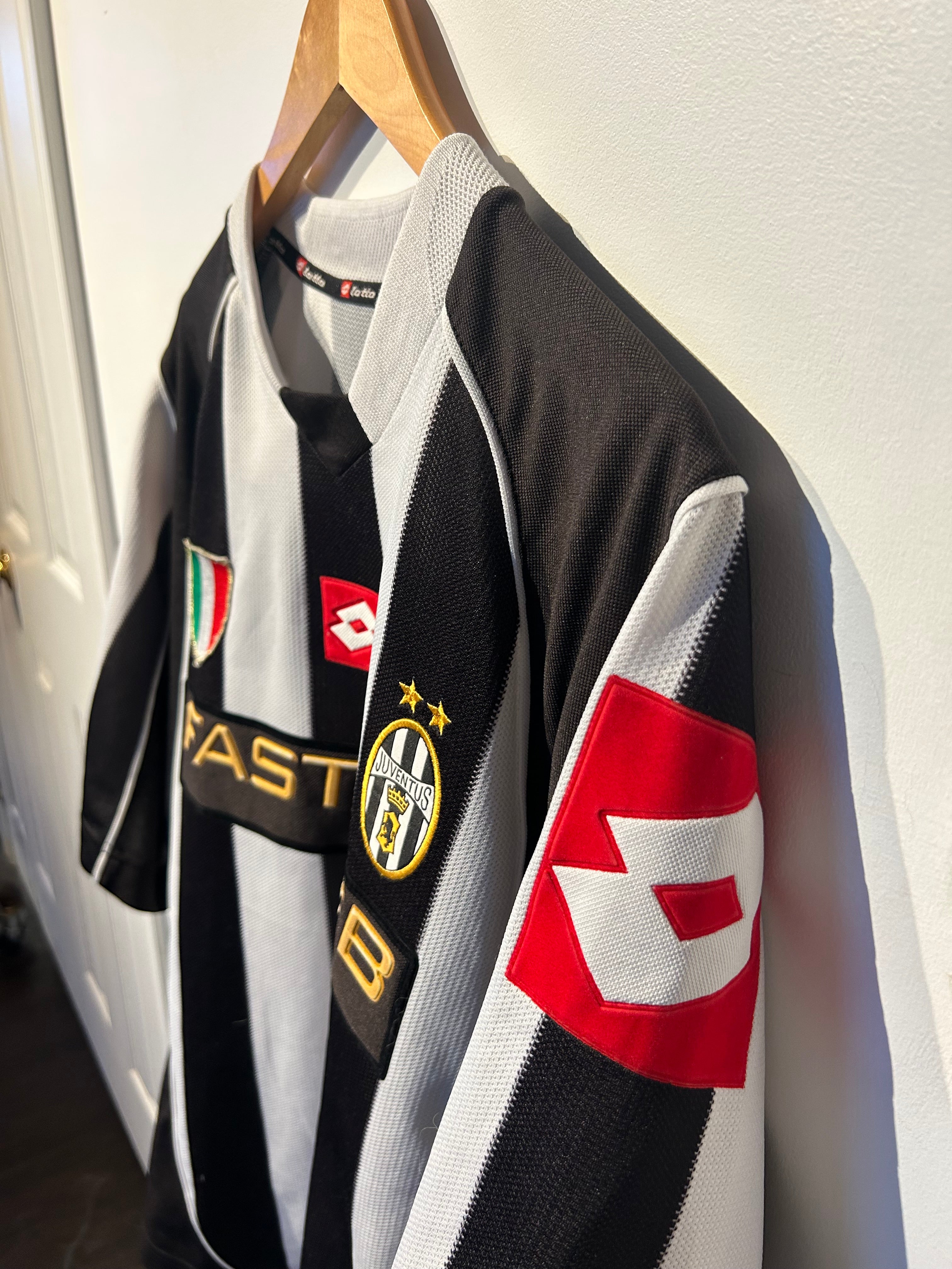 Juventus 2002-03 Home Shirt - Del Piero #10 - XL/ XXL – Football