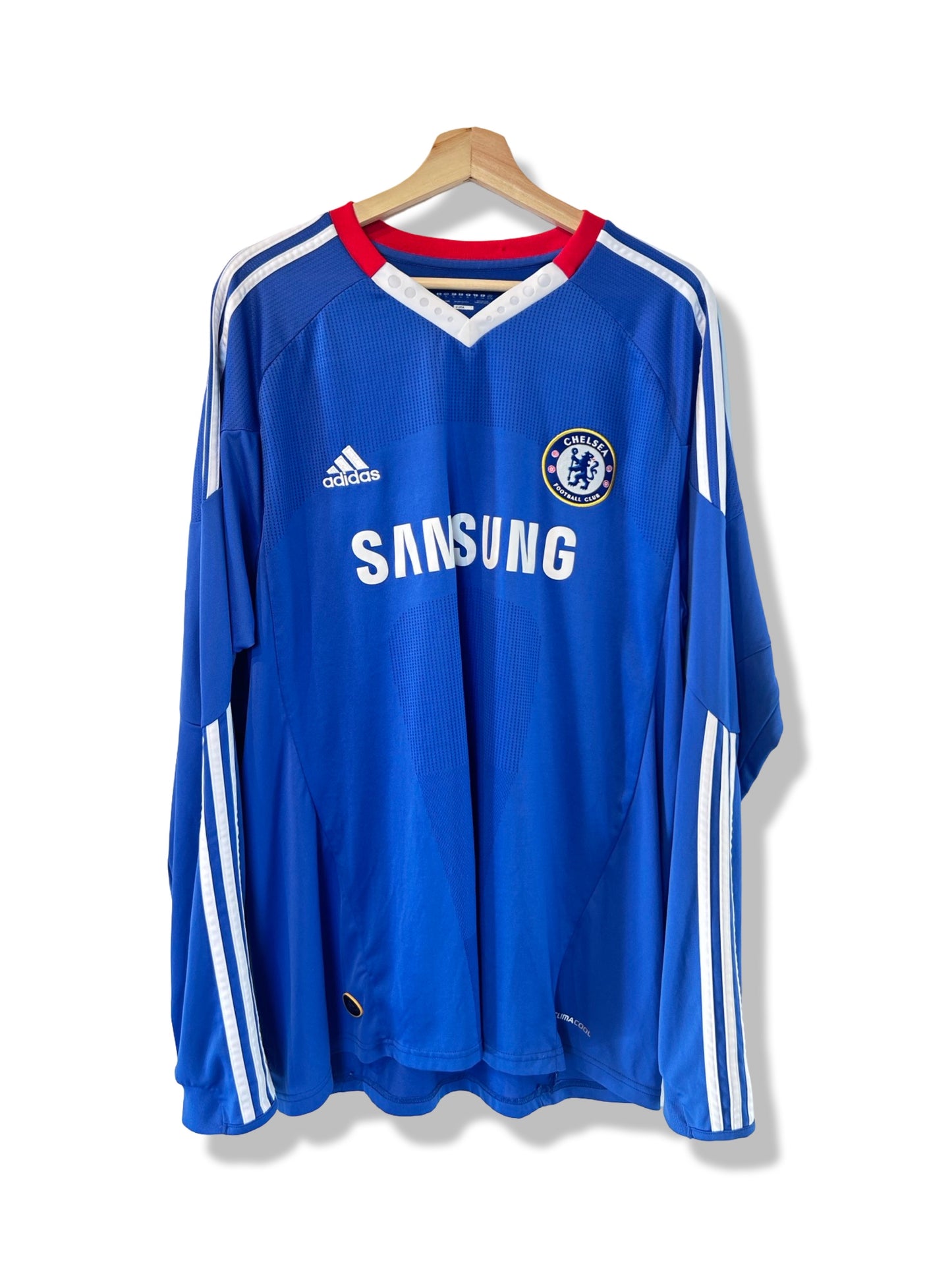 Chelsea 2010-11 Home L/S - Drogba #11 - XL