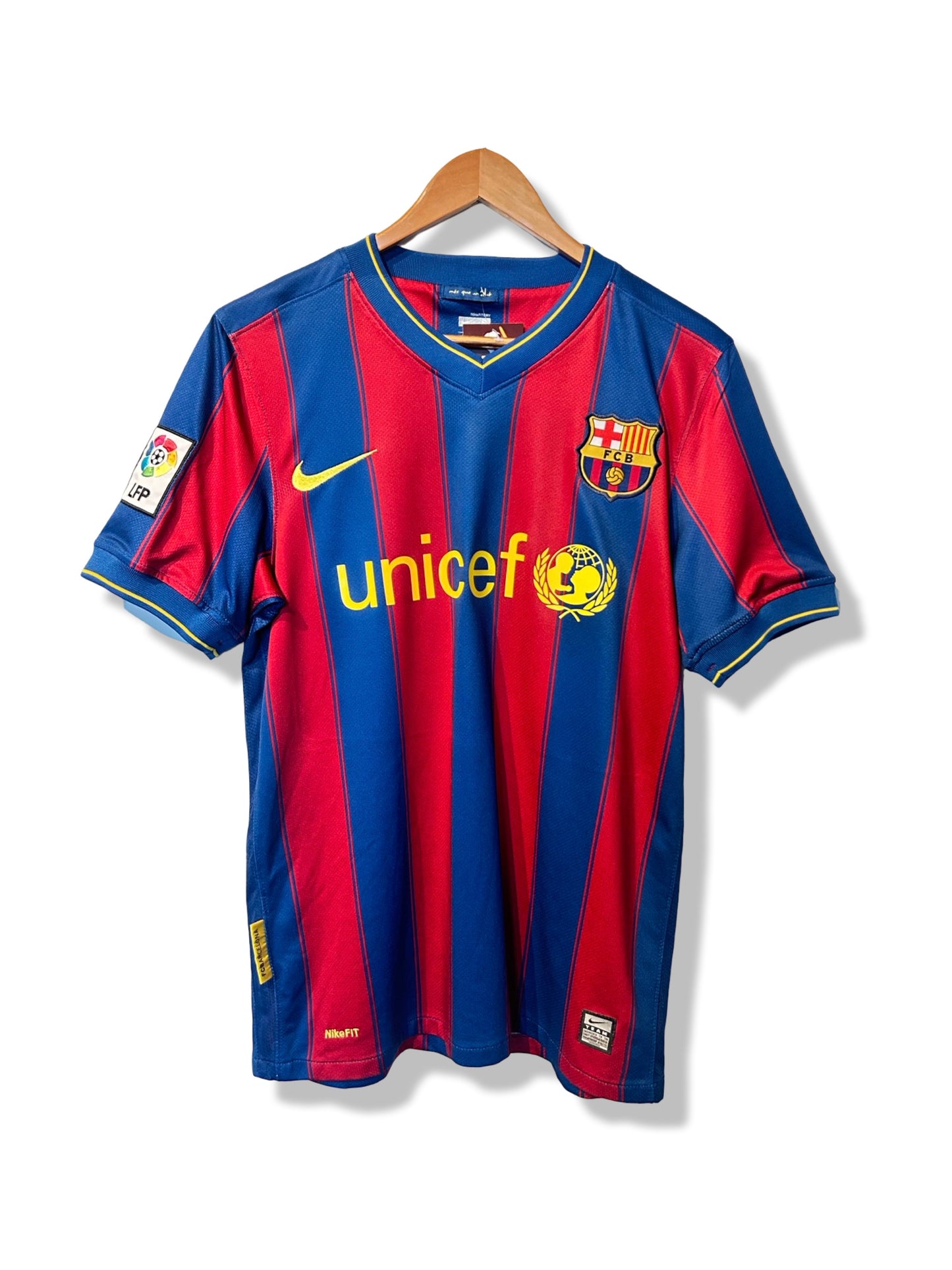 Barcelona 2009-10 Home Shirt - Puyol #5 - S
