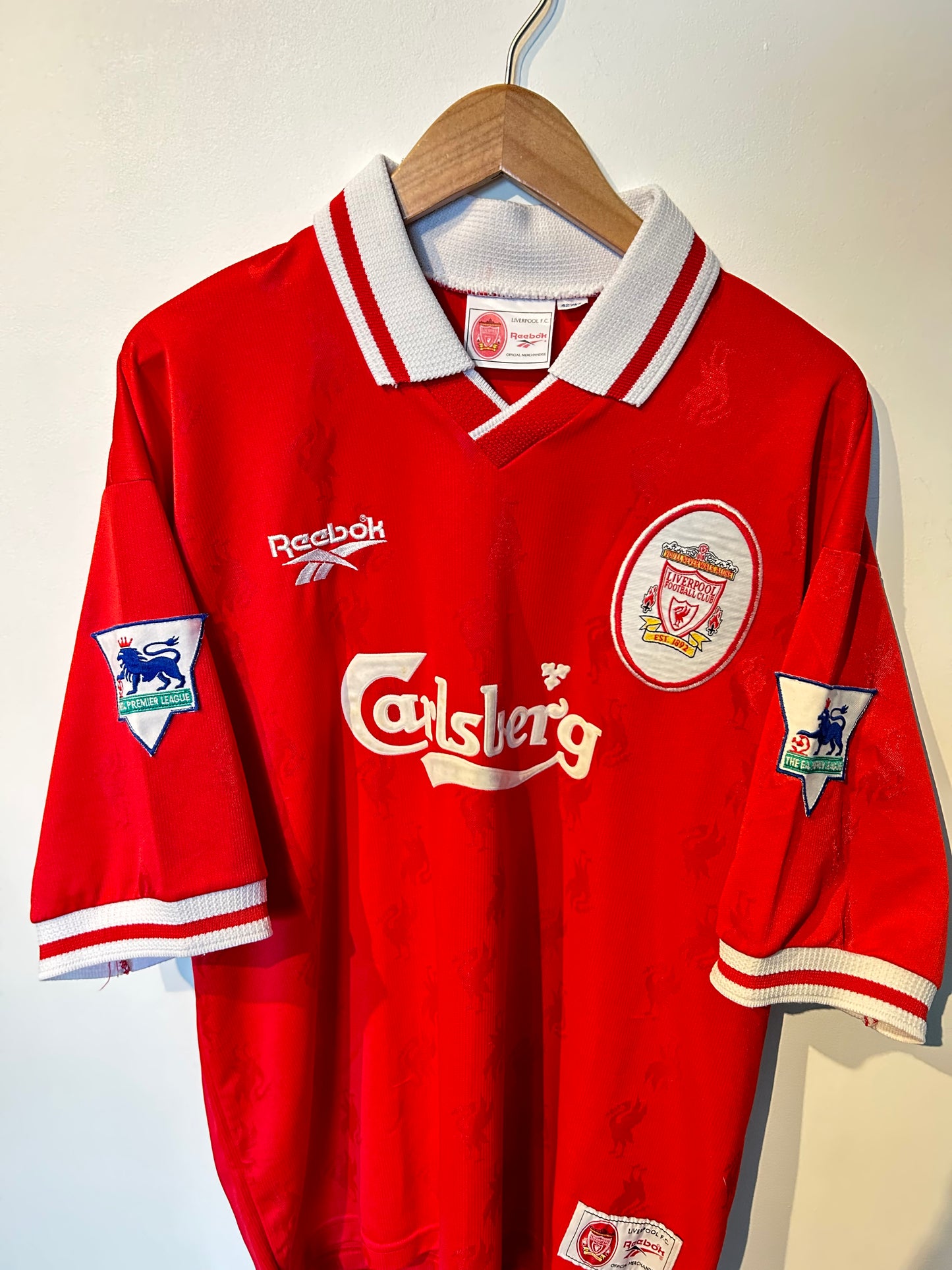 Liverpool 1996-98 Home Shirt - Fowler #9 - L