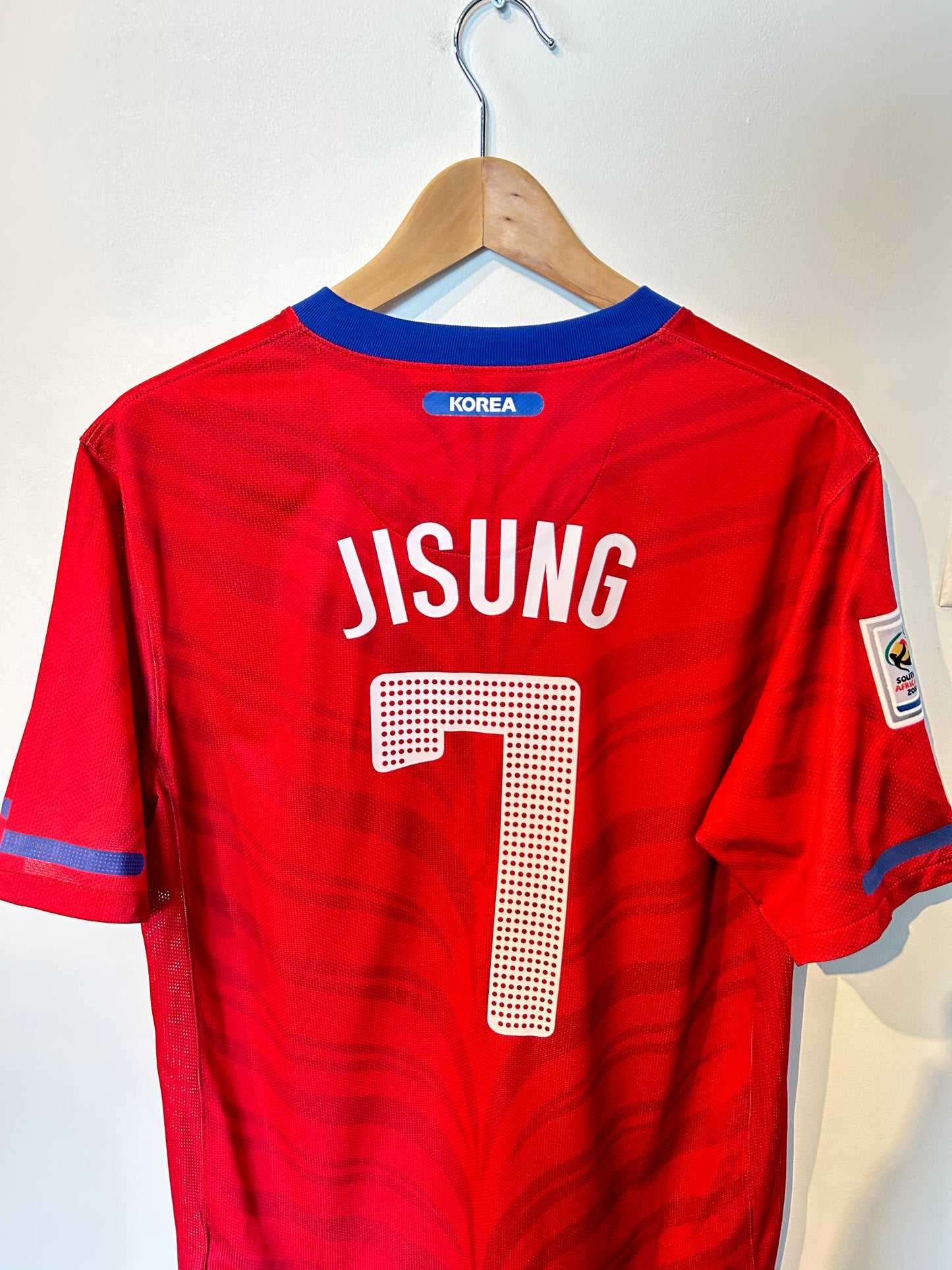 South Korea 2010-11 Home Shirt - Ji Sung Park #7 - XL