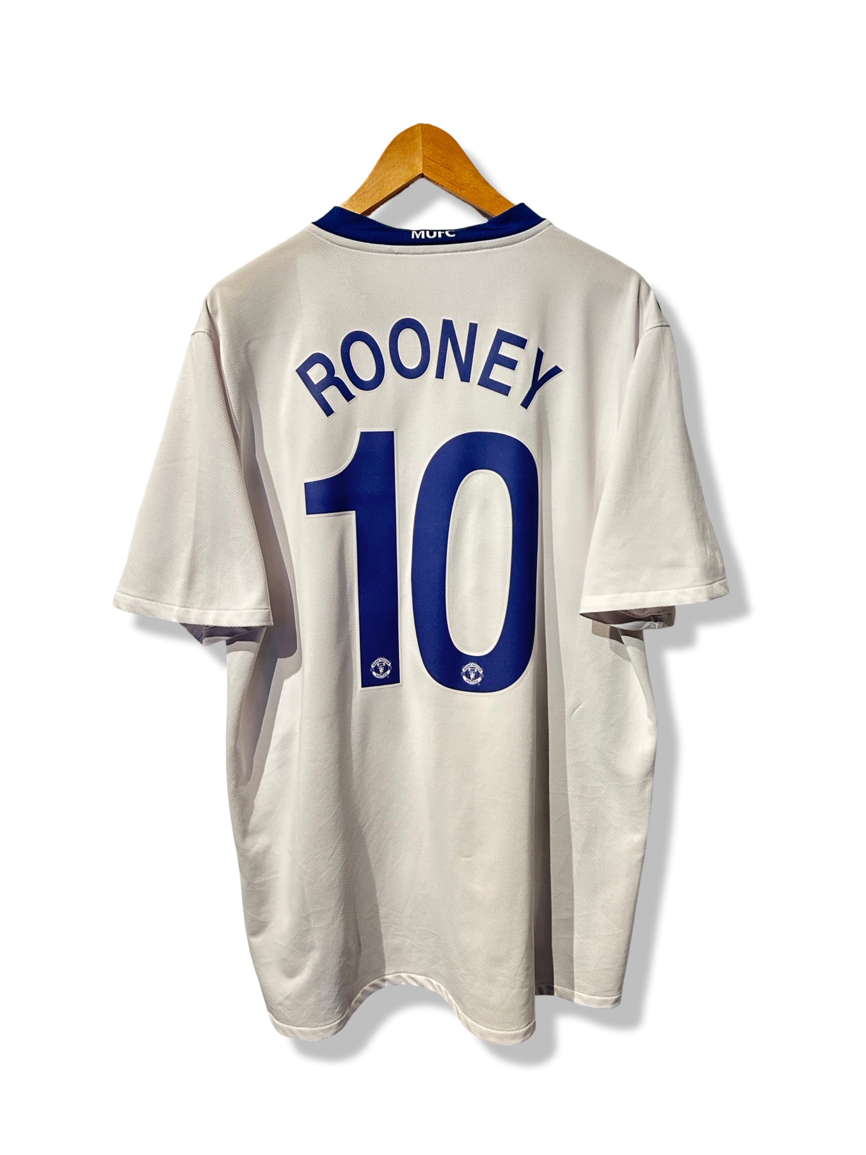 Manchester United 2008-09 Away Shirt - Rooney #10 - XL – Football