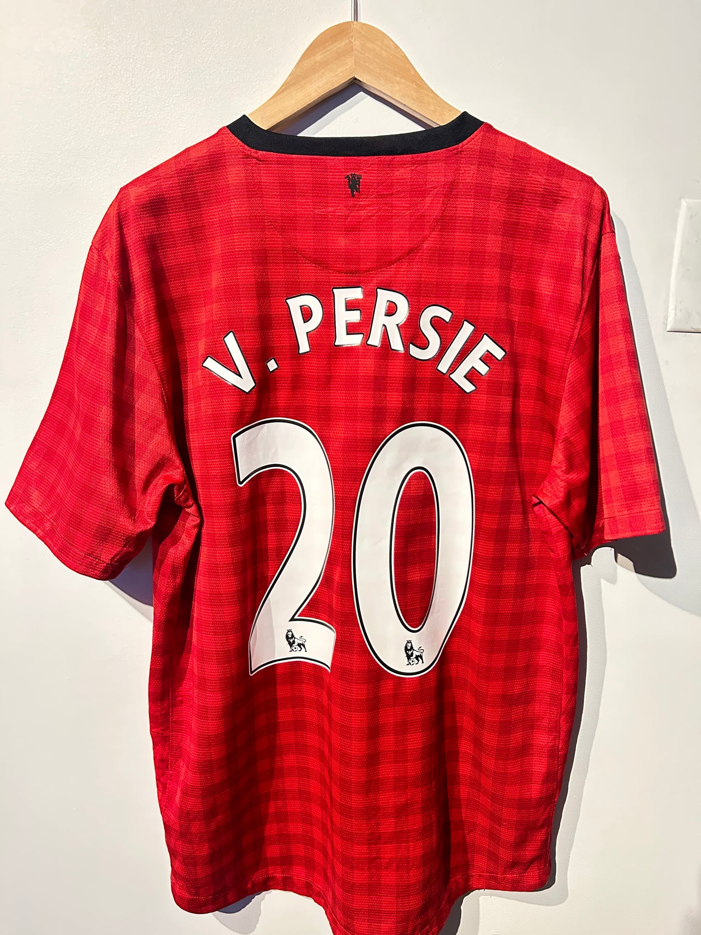 Manchester United 2012-13 Home Shirt - V. Persie #20 - L