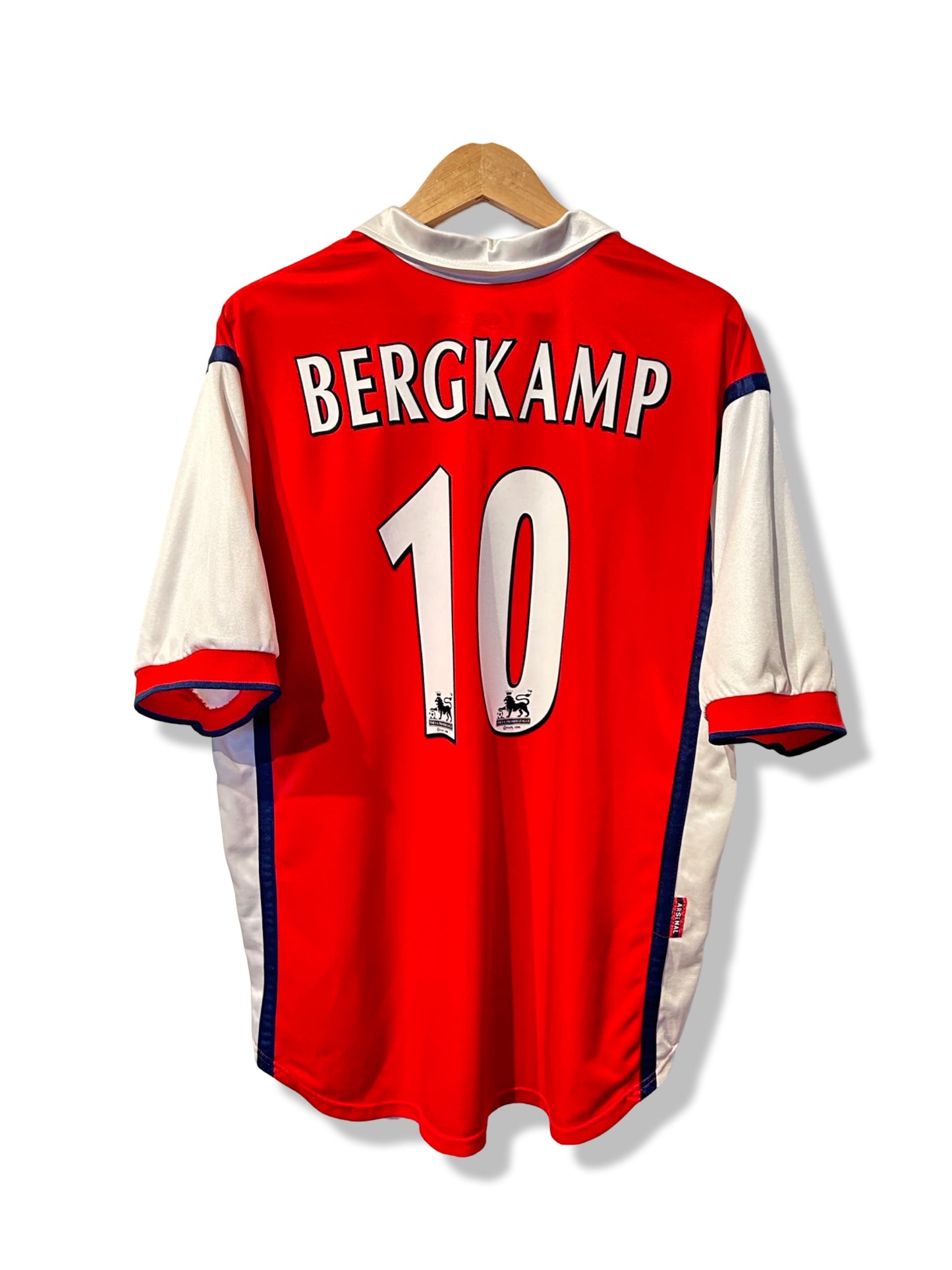 Arsenal 1998-99 Home Shirt - Bergkamp #10 - XL
