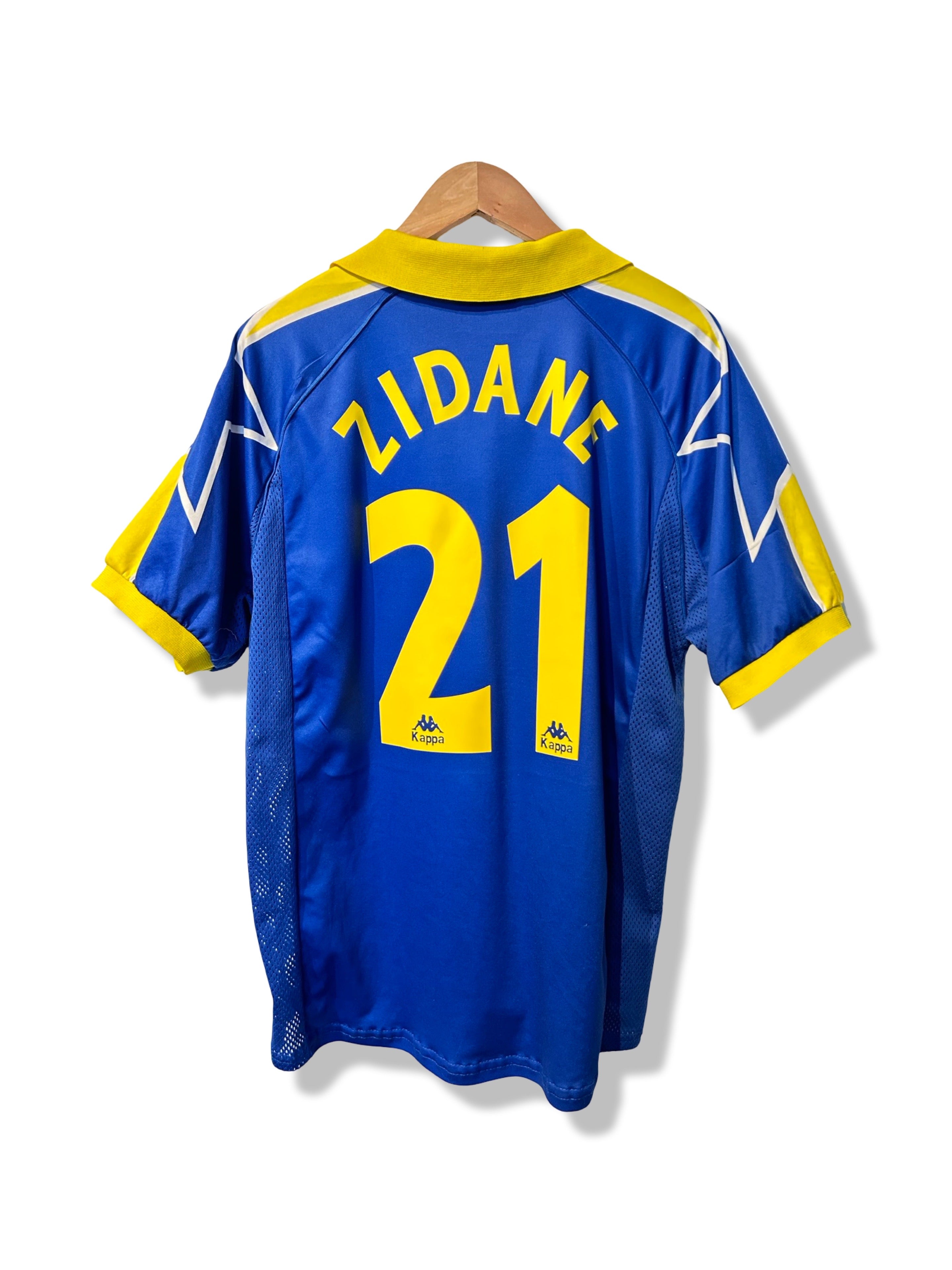 Juventus 1996-97 Away Shirt - Zidane #21 - M – Football Heaven