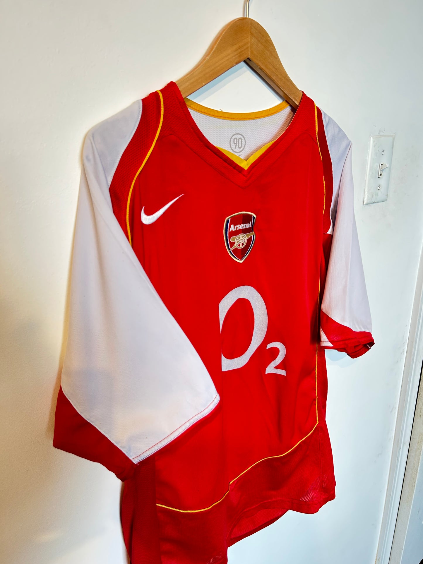 Arsenal 2004-05 Home Shirt - Pires #7 - L
